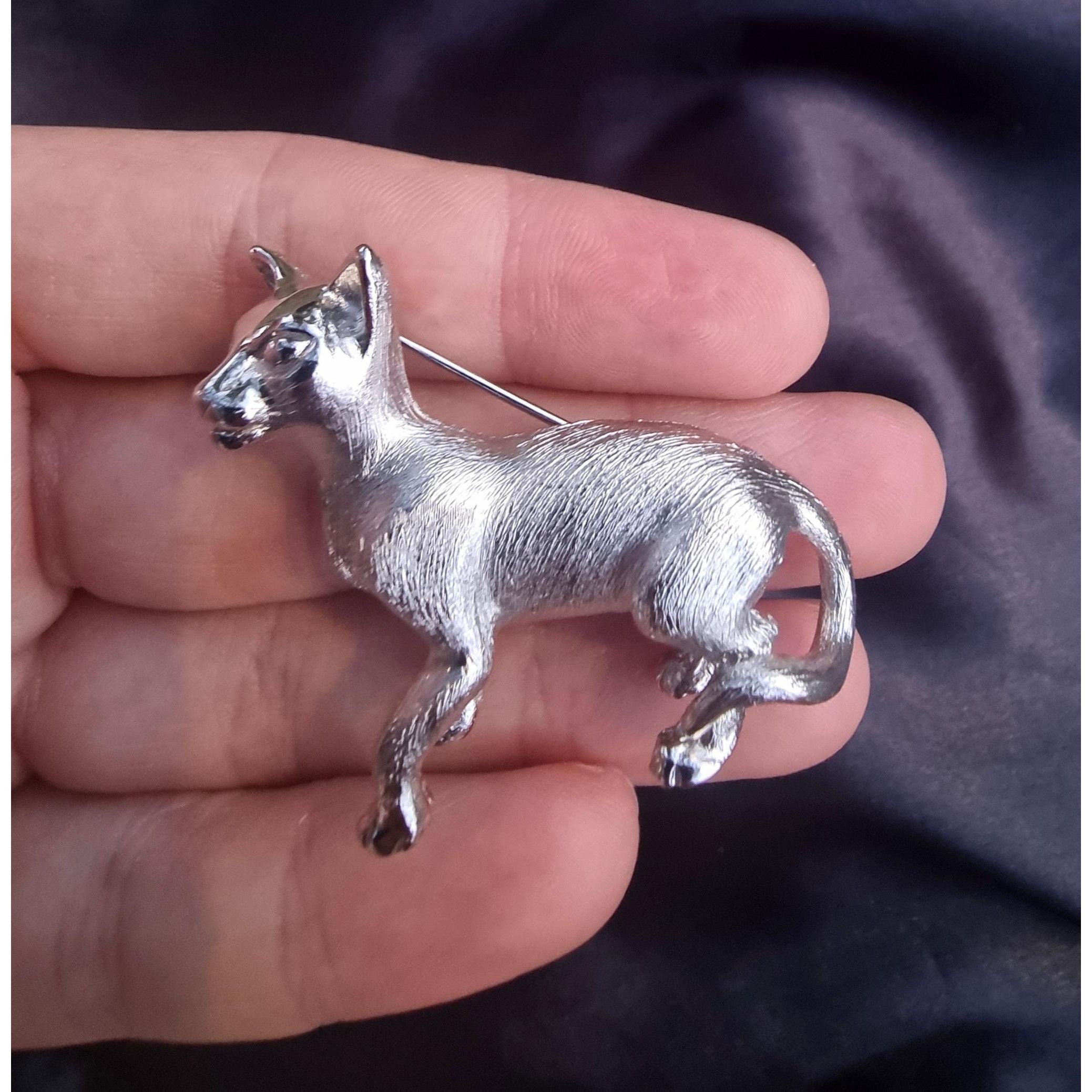 Other Rare Find Vintage TRIFARI CROWN 1960s Signed Silver Toned Ca Size ONE SIZE - 1 Thumbnail