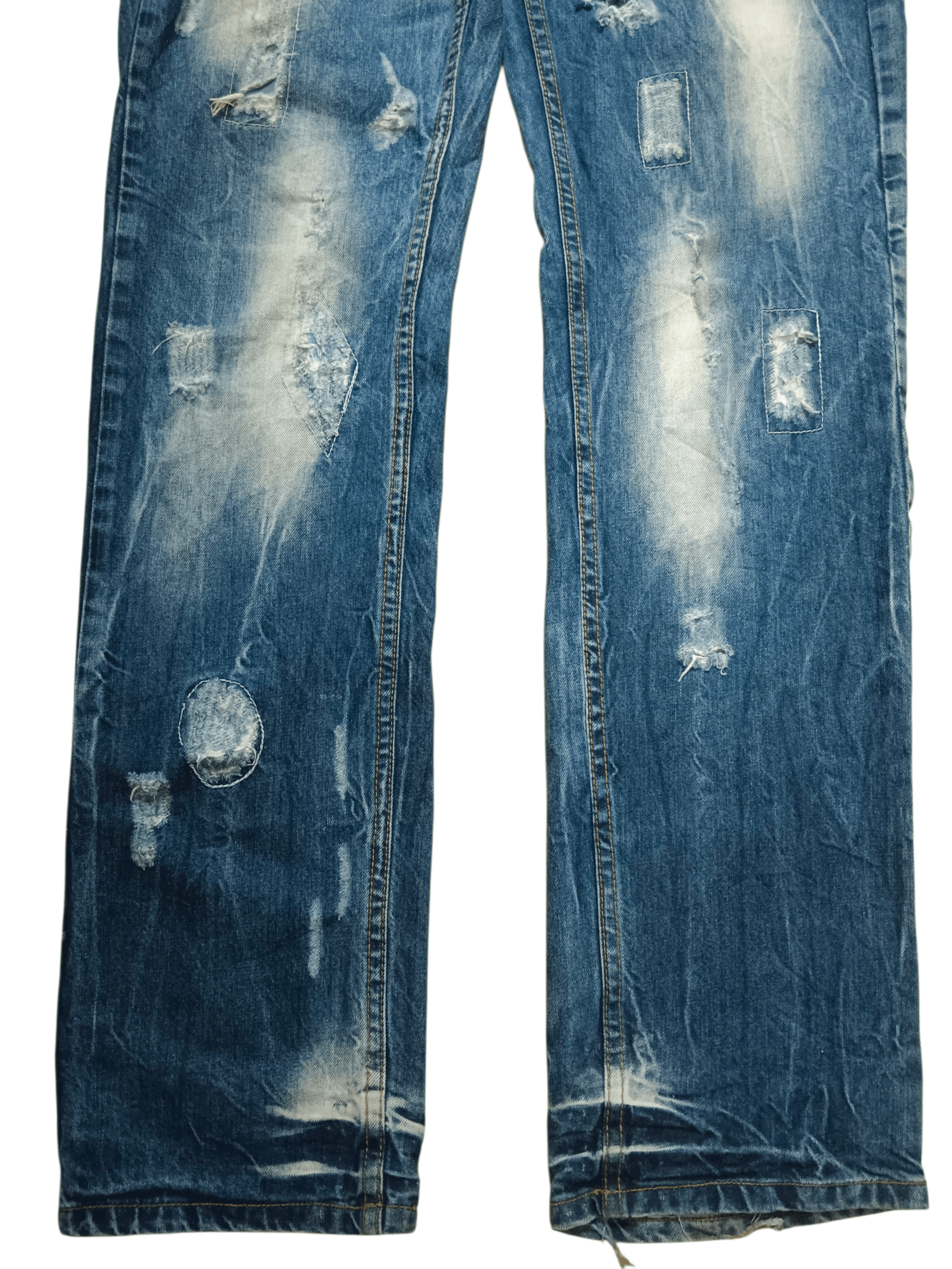 Takeshy Kurosawa Takeshy Kurosawa The Art Denim Size US 35 - 4 Thumbnail