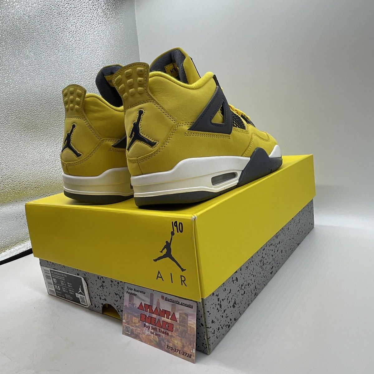 Jordan Brand Air Jordan 4 lightning Size US 10 / EU 43 - 5 Thumbnail