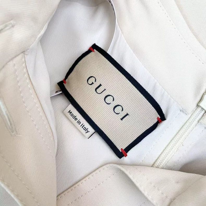 Gucci Gucci Gold buckle chain Polo collar short-sleeved dress Size S / US 4 / IT 40 - 4 Thumbnail