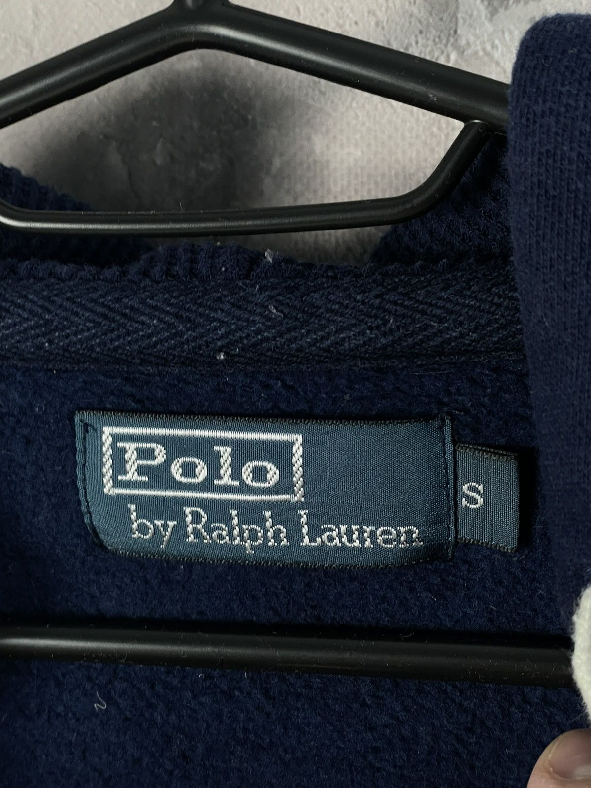Polo Ralph Lauren × Ralph Lauren × Vintage Vintage Ralph Lauren Polo Zip Hoodie Blue Size:S Size US S / EU 44-46 / 1 - 8 Thumbnail