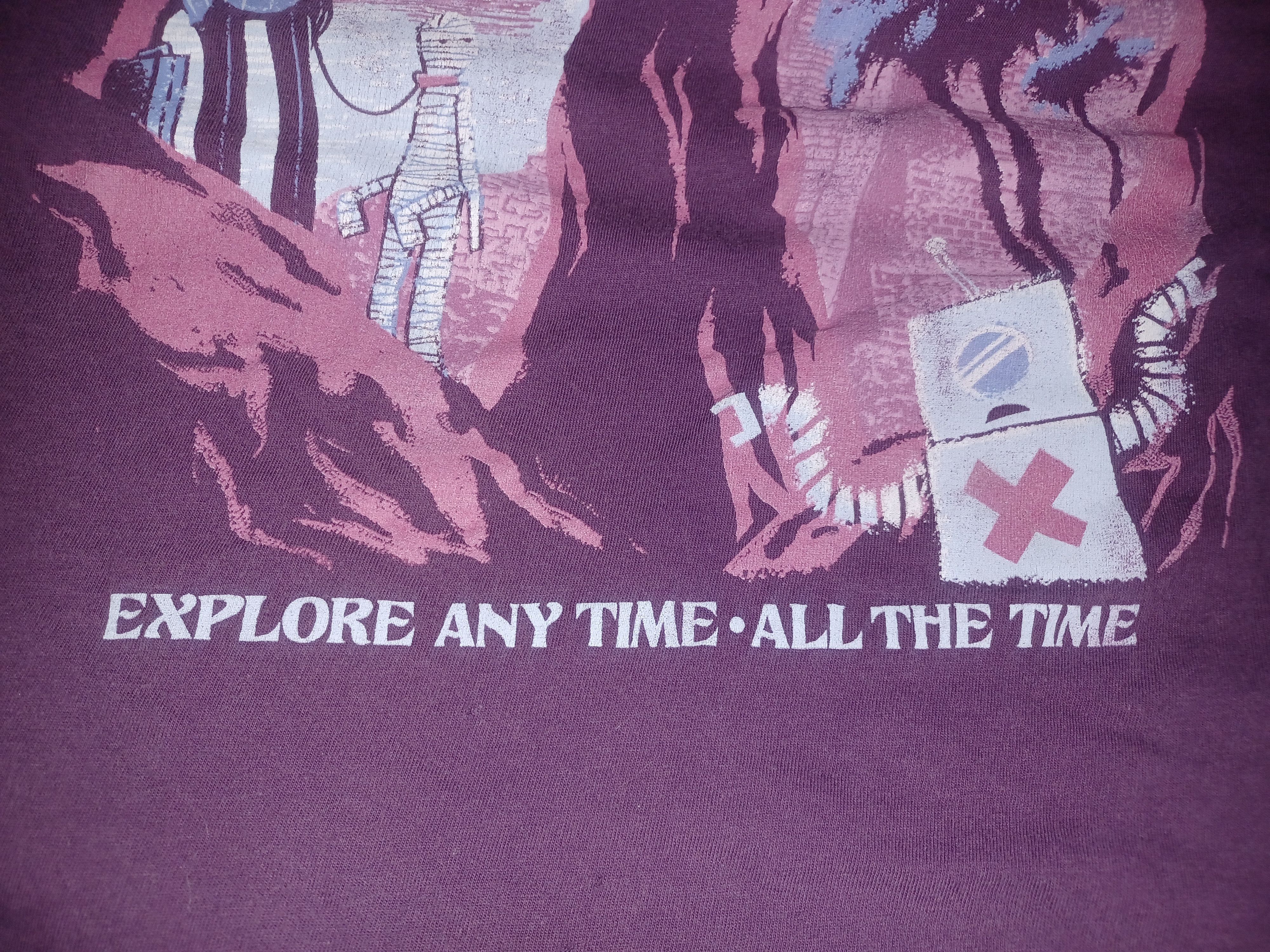 Threadless Threadless Space & Time Graphic Tee S-M Purple Size US S / EU 44-46 / 1 - 4 Thumbnail