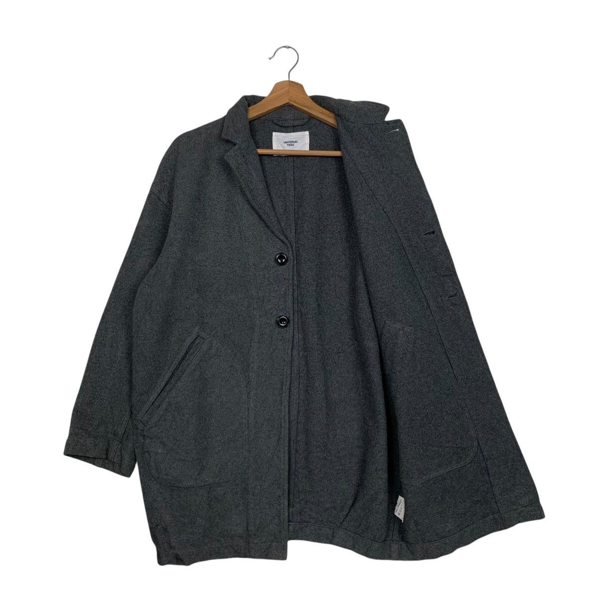 Japanese Brand UNIVERSAL TISSU Made in Japan Casual Jacket #2746-C124 Size US S / EU 44-46 / 1 - 9 Thumbnail