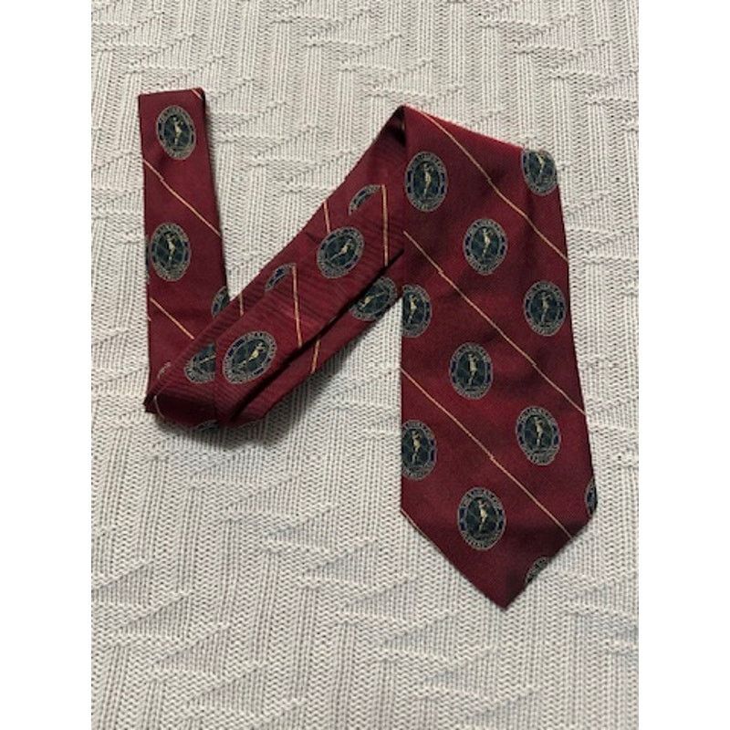Robert Talbott Robert Talbott red the Links Invitational silk tie Size ONE SIZE - 1 Thumbnail