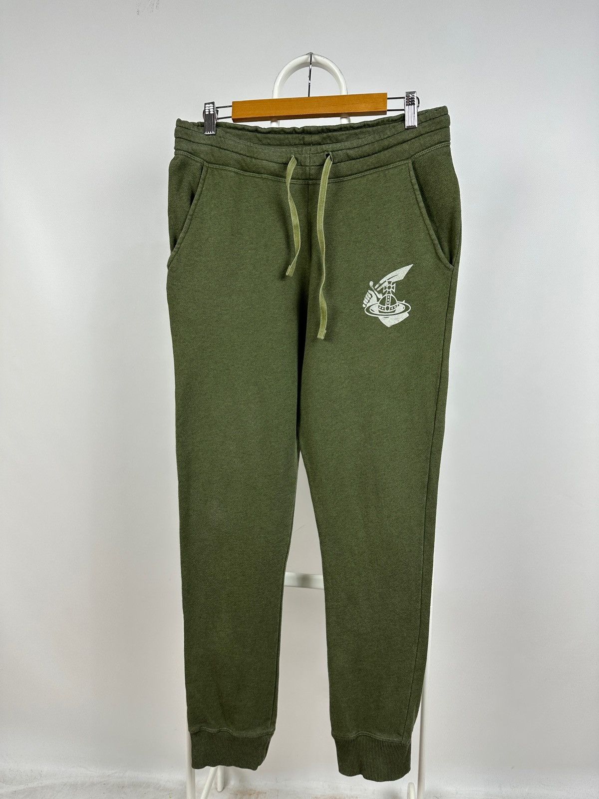 Vivienne Westwood Vivienne Westwood Anglomania Green Sweatpants Joggers Size US 30 / EU 46 - 1 Thumbnail