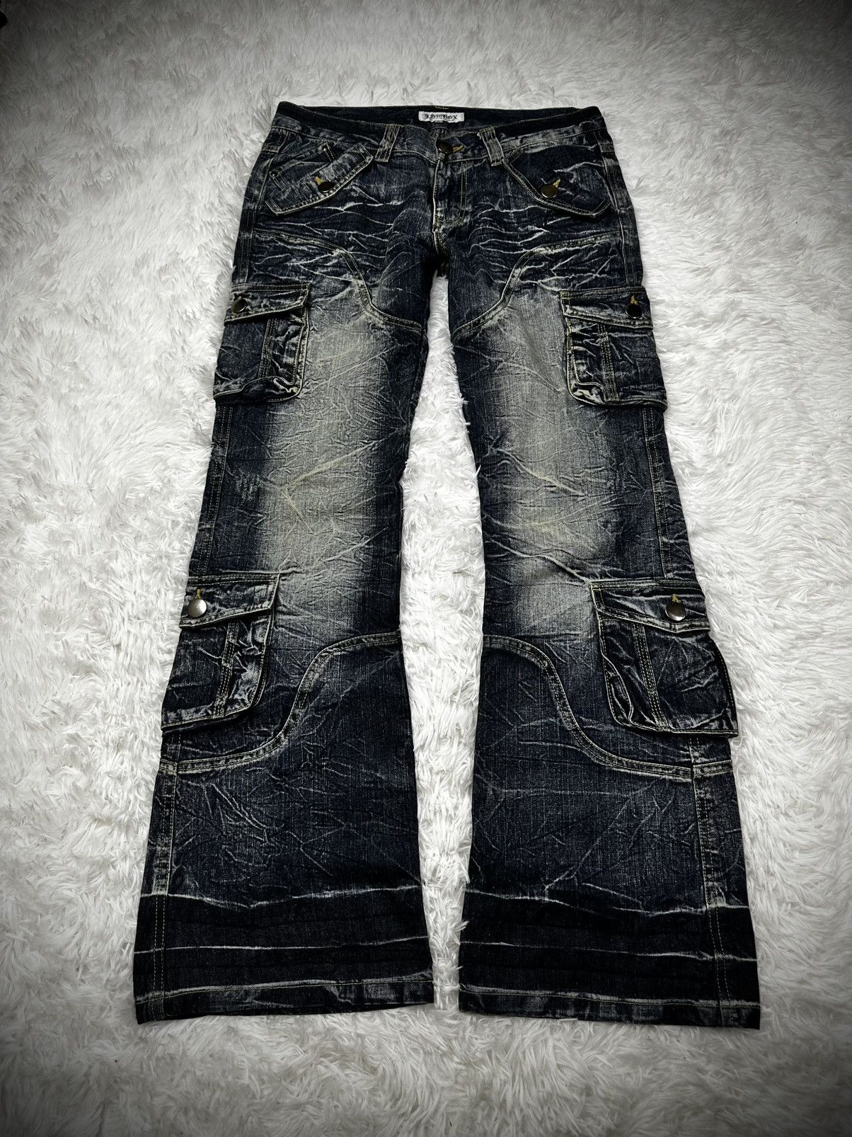Japanese Brand 💥rare💥 jackrose luv maison j cut curved denim