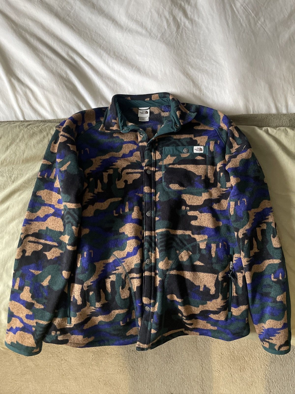 The North Face The North Face Camo Fleece Jacket Size US XL / EU 56 / 4 - 1 Preview