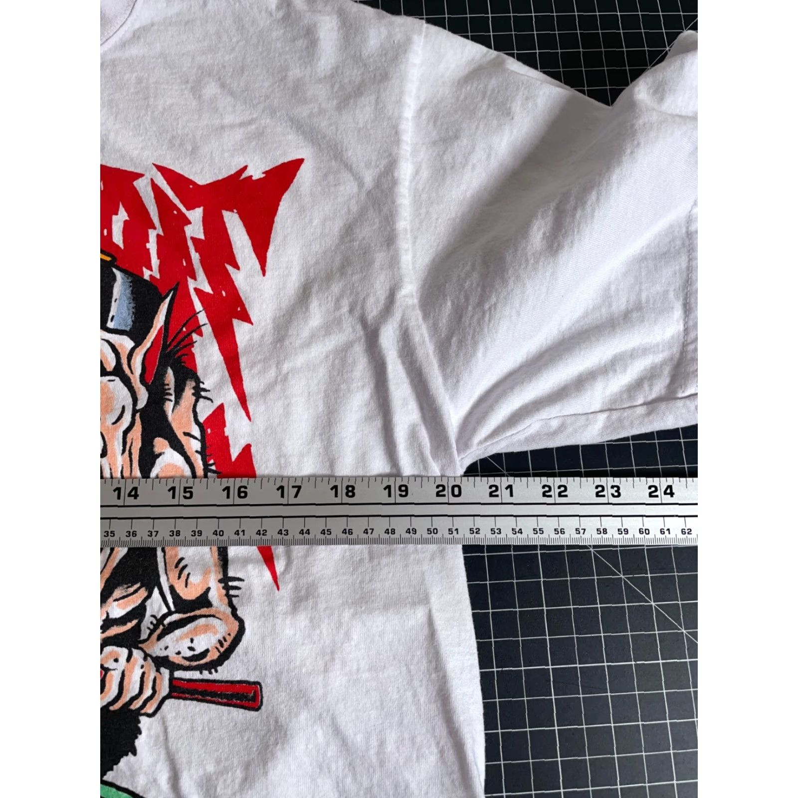 Vintage Shaka Wear Grand Blvd Tat Fest T-Shirt Adult Medium White Double-Sided Tattoo Mens Size US M / EU 48-50 / 2 - 5 Thumbnail