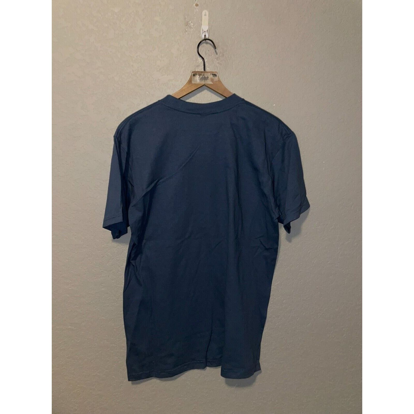 Anvil Vintage Jackson Hole Shirt WY Wyoming Blue Tee VTG 90s Large Size US L / EU 52-54 / 3 - 5 Thumbnail