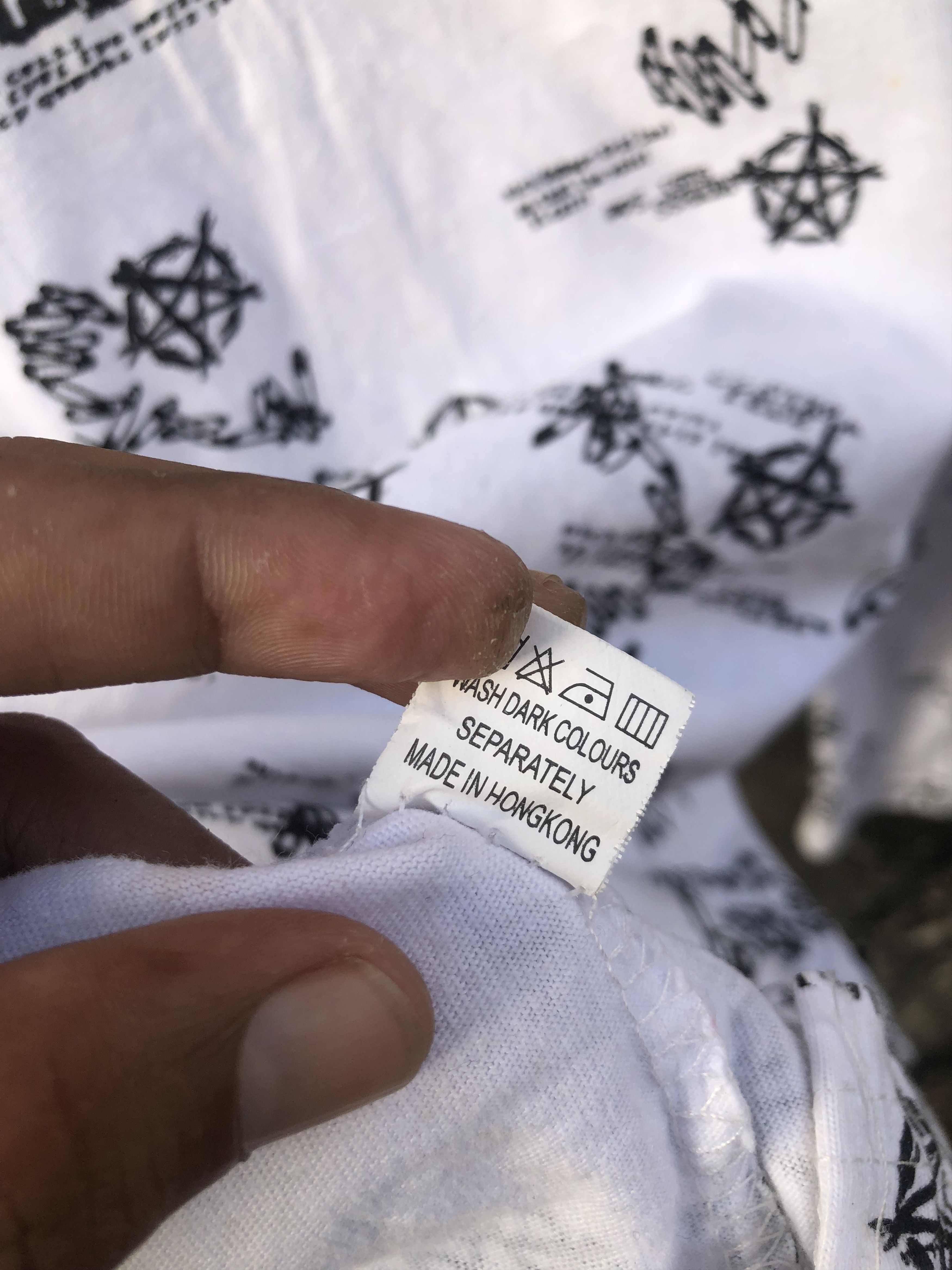 Japanese Brand Re:birth "Punk Not Dead" Anarchy Shirts Size XS / US 0-2 / IT 36-38 - 5 Thumbnail