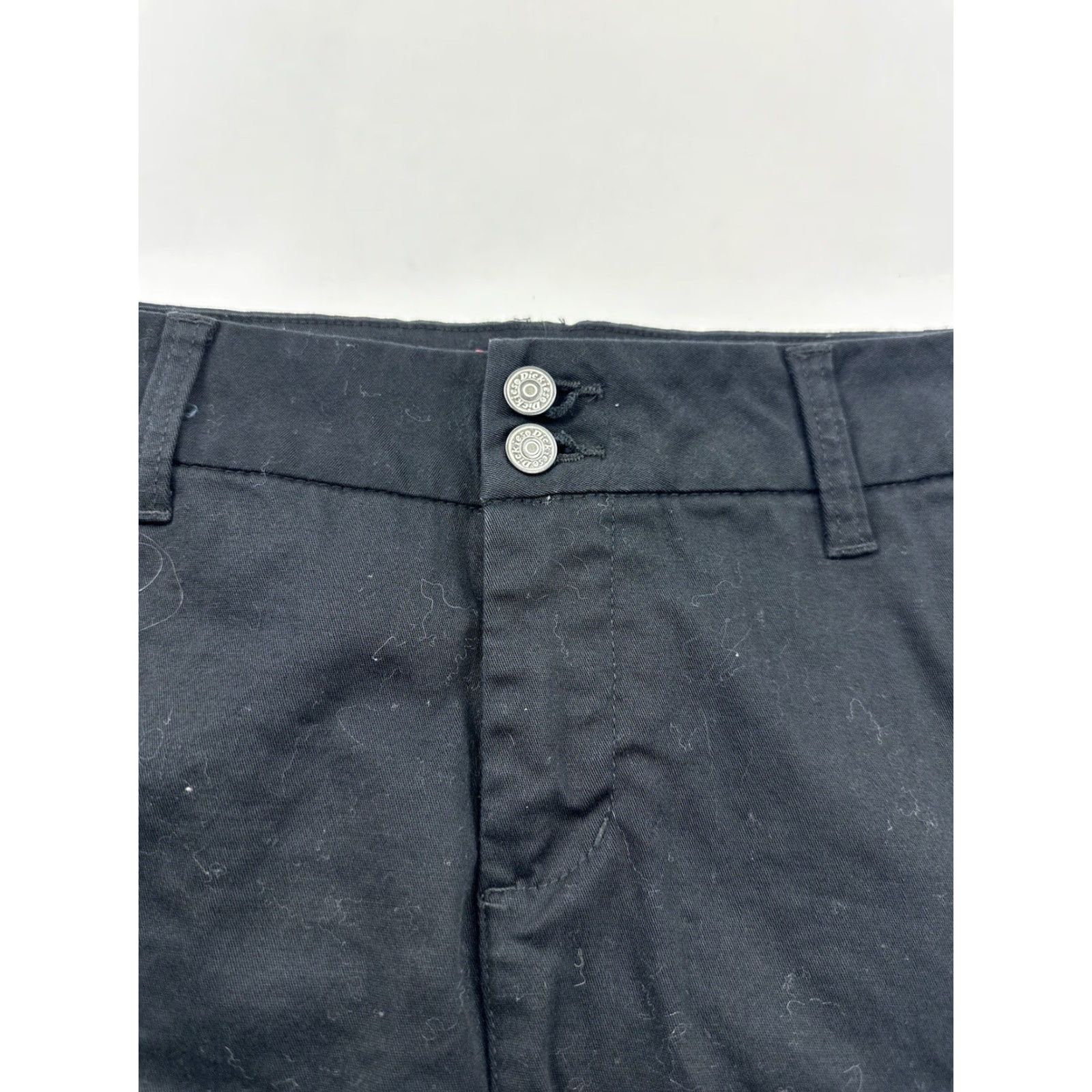 Dickies Dickies Skirt Womens Size 11 Black Pencil Side Zip High Rise Mini Skirt Casual Fall Streetwear Vintage Style Womens Dickies Skirt Size 32" / US 10 / IT 46 - 2 Thumbnail