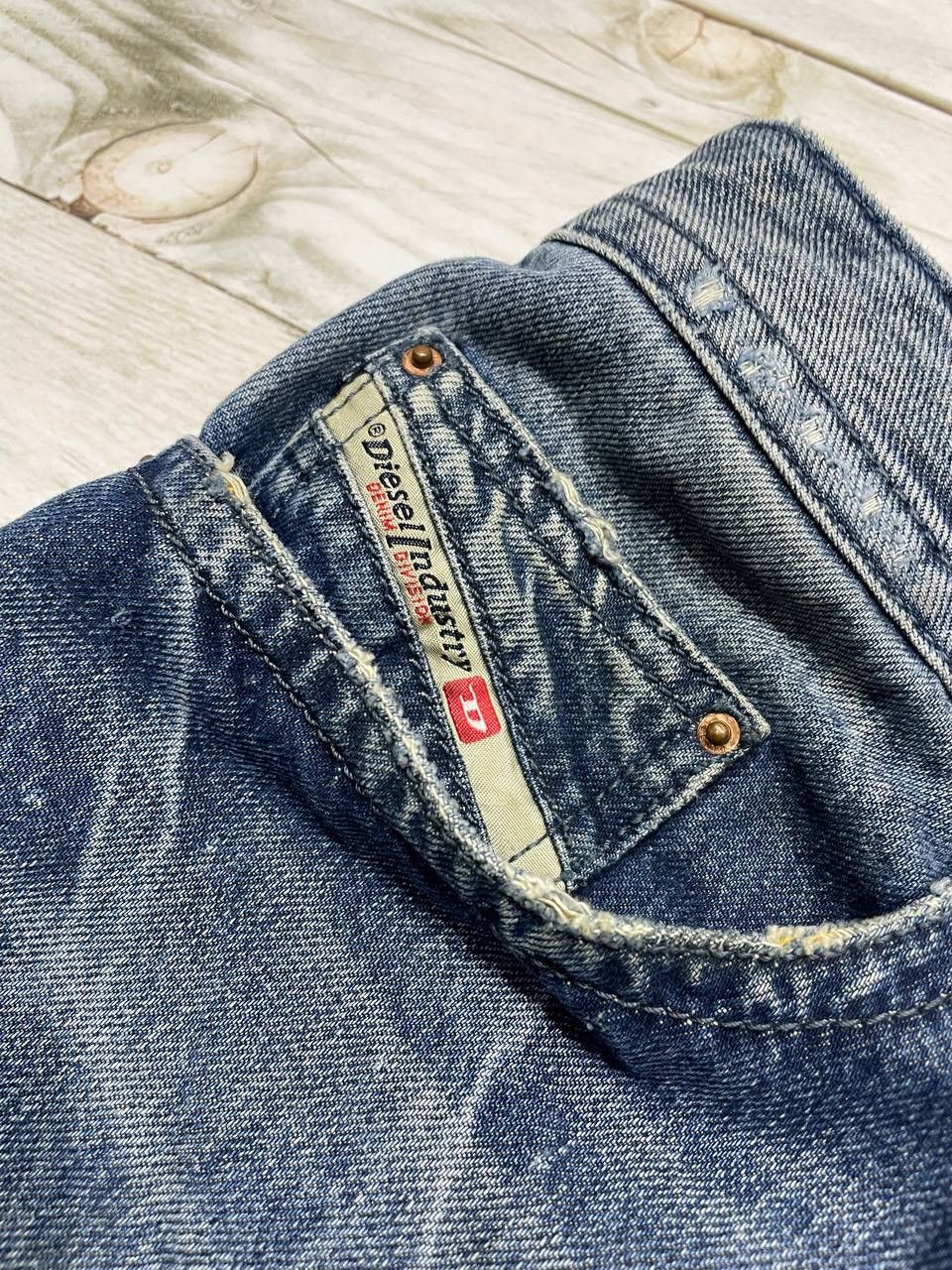 Diesel Diesel Thavar Slim Skinny Denim Jeans Distrissed Y2K Size US 34 / EU 50 - 4 Thumbnail