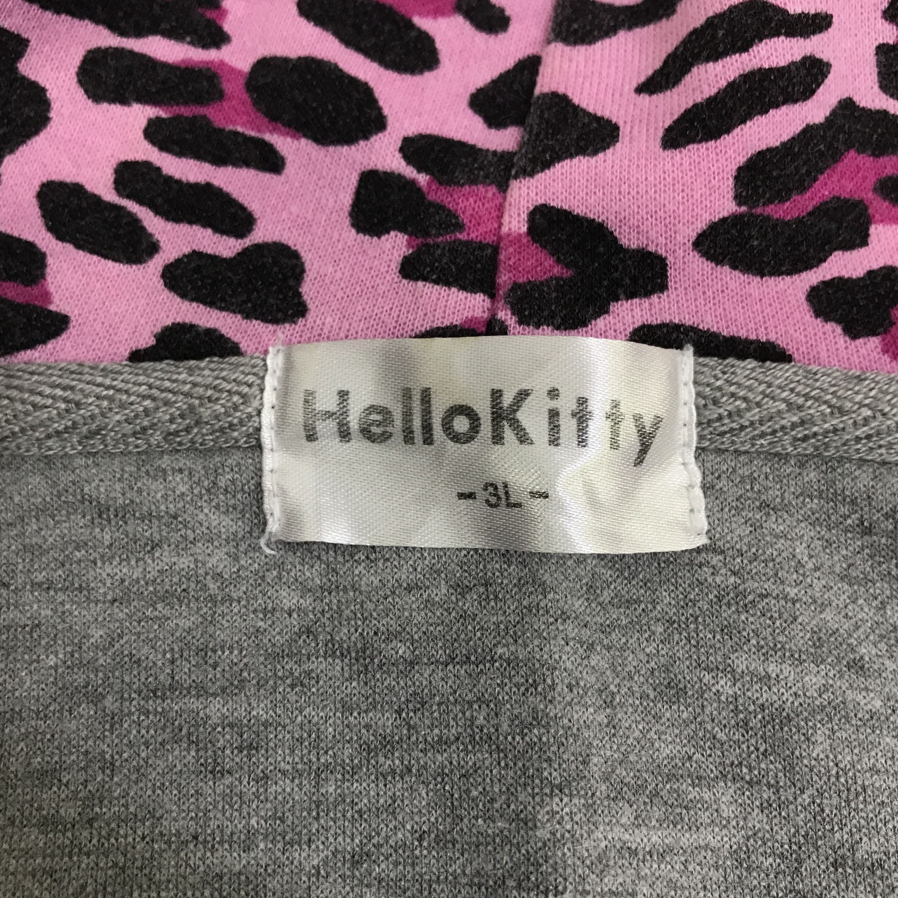 Japanese Brand Vintage Hello Kitty Hoodies K127B2 Size L / US 10 / IT 46 - 13 Thumbnail
