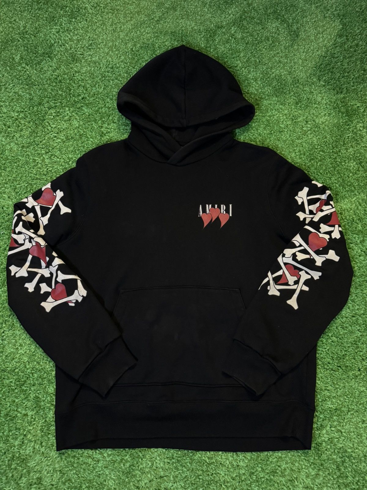 Pre-owned Amiri Hoodie In Black