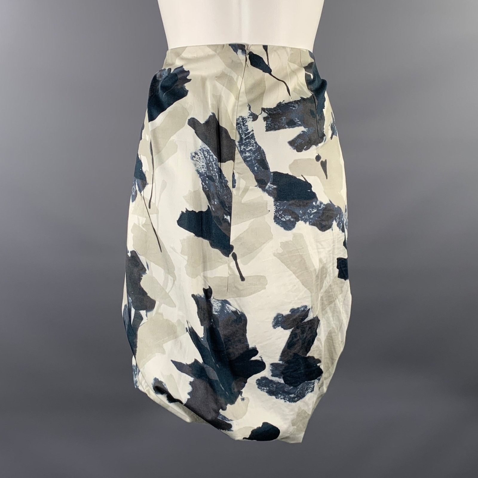 Other PAUW Size 3 Water Color Brush Strokes Knee-Length Skirt Size 31" - 2 Thumbnail