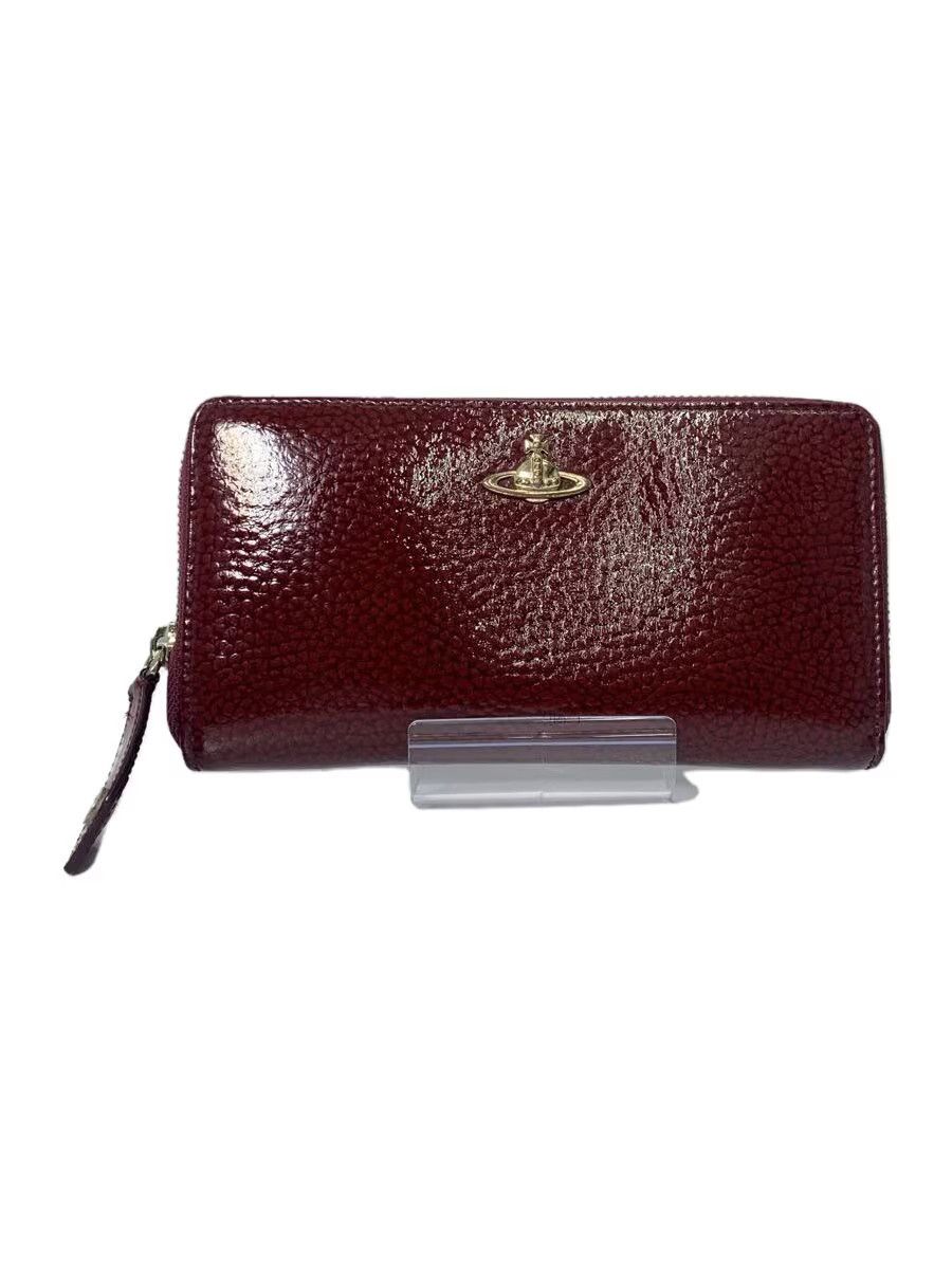 Vivienne Westwood Vivienne Westwood Plain Long Wallet Bordeaux Size ONE SIZE - 1 Thumbnail