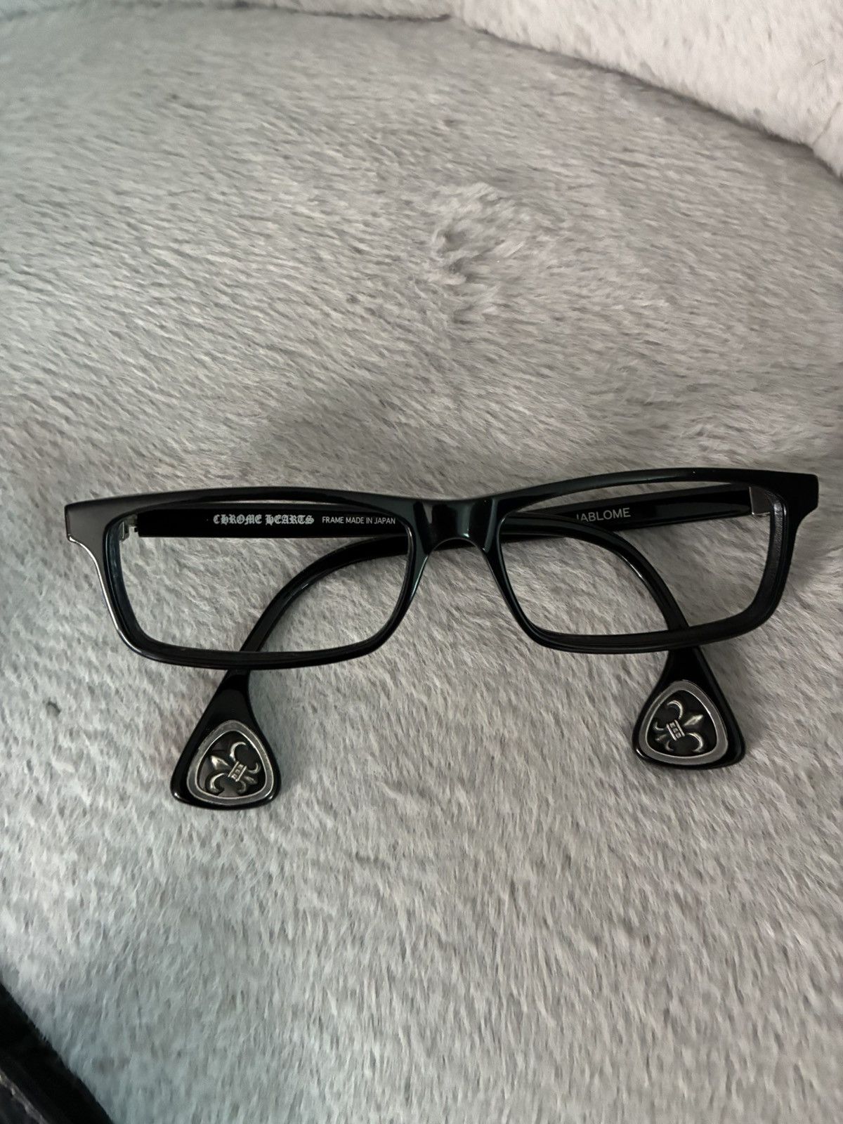 Chrome Hearts Chrome Hearts Jablome Square Eyeglasses Size ONE SIZE - 2 Thumbnail
