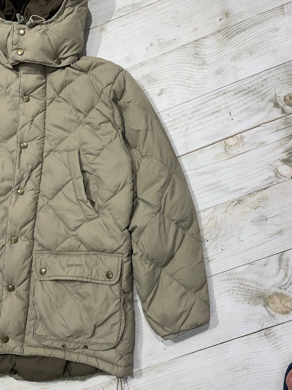 Barbour Vintage Barbour Down Explorer Jacket Quilted Puffer Hooded Size US M / EU 48-50 / 2 - 4 Thumbnail
