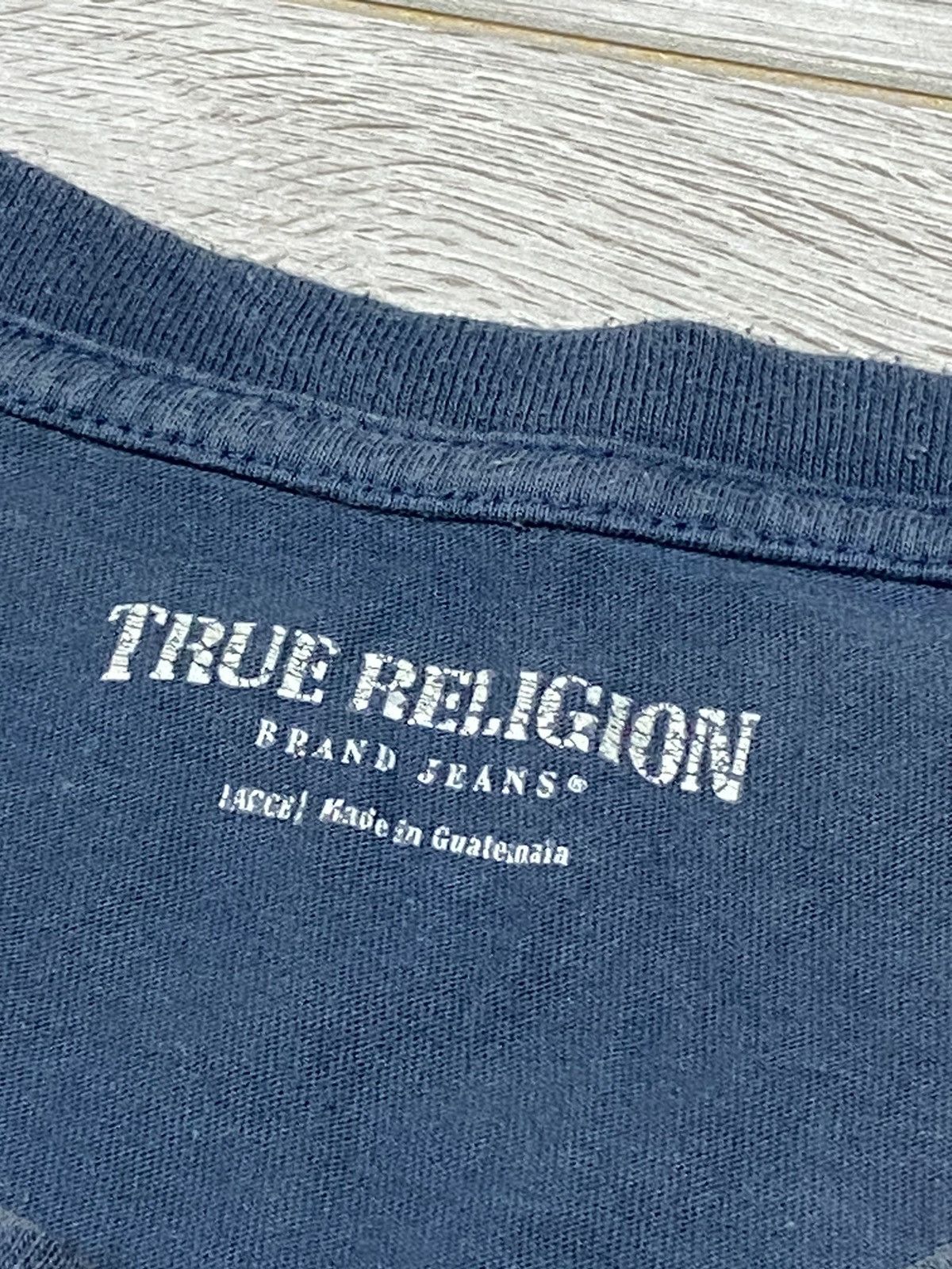True Religion True Religion Buddha big horse shoe fade t-shirt Size US L / EU 52-54 / 3 - 4 Thumbnail