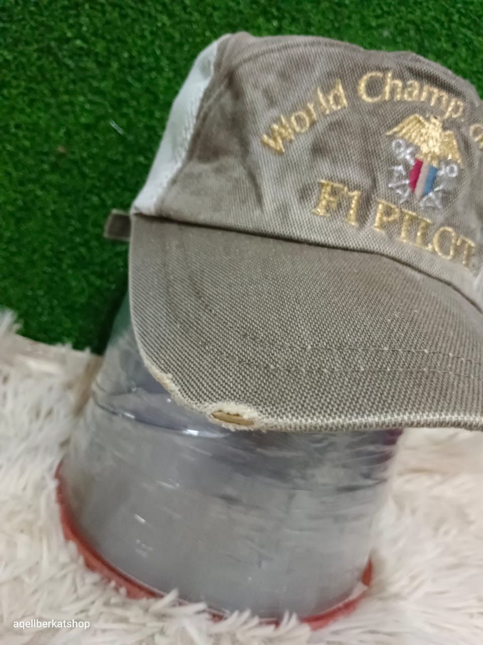 Vintage VTG World Champ of Racing F1 Pilot Trucker Cap Size ONE SIZE - 14 Thumbnail
