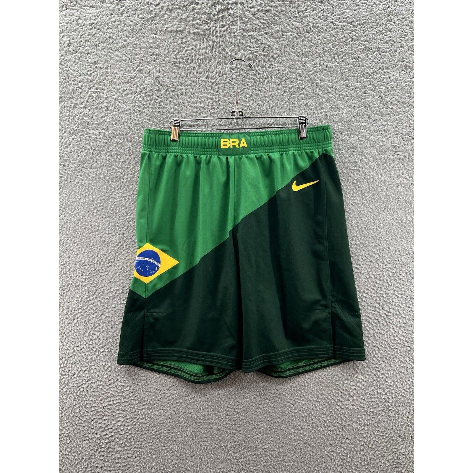 Nike Nike 2020 Tokyo Olympics Game Issued Brazil Shorts Size 38 Size US 38 / EU 54 - 1 Thumbnail