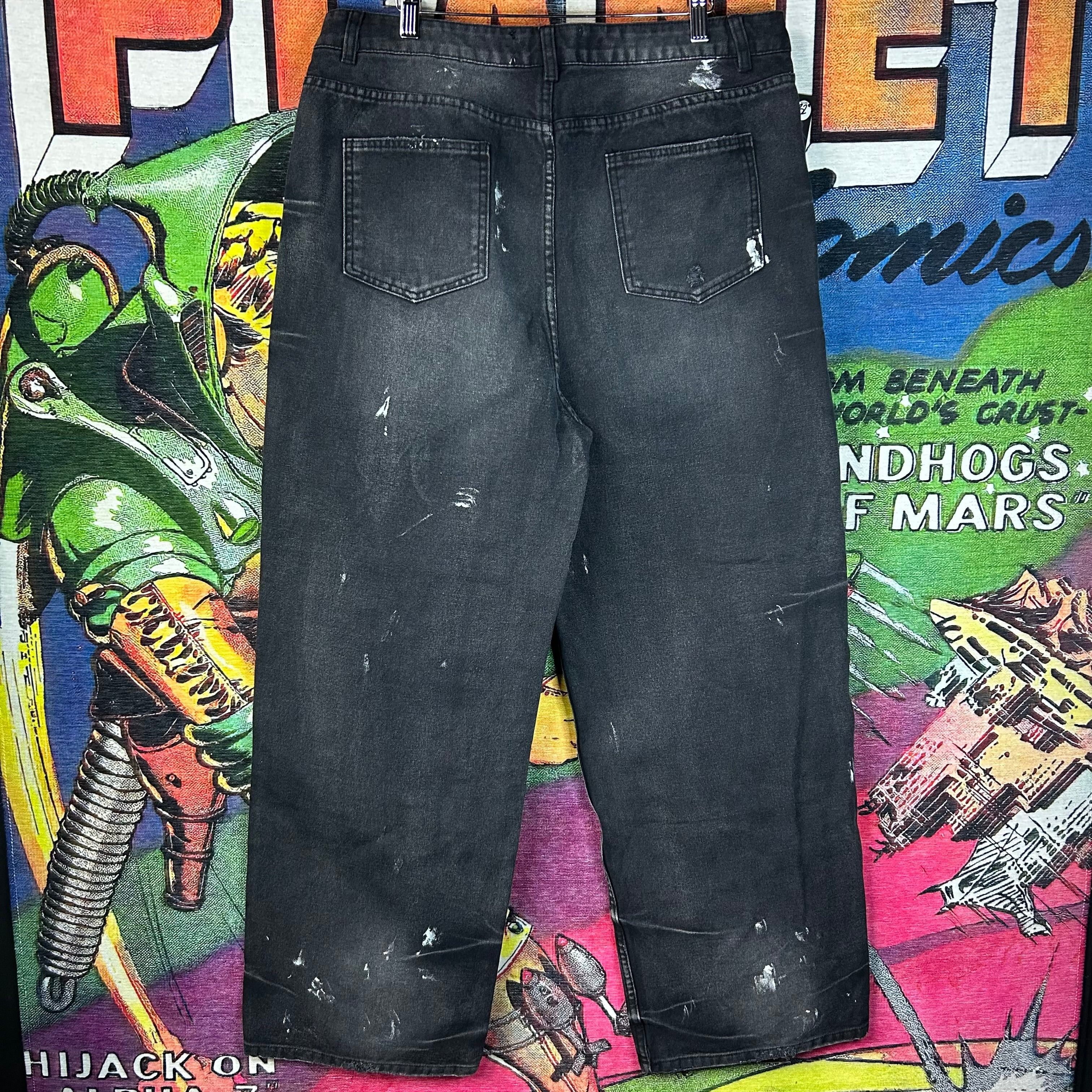 Vale Vale Valley Dreams Double Knee Jeans Size 32” Size US 32 / EU 48 - 2 Thumbnail
