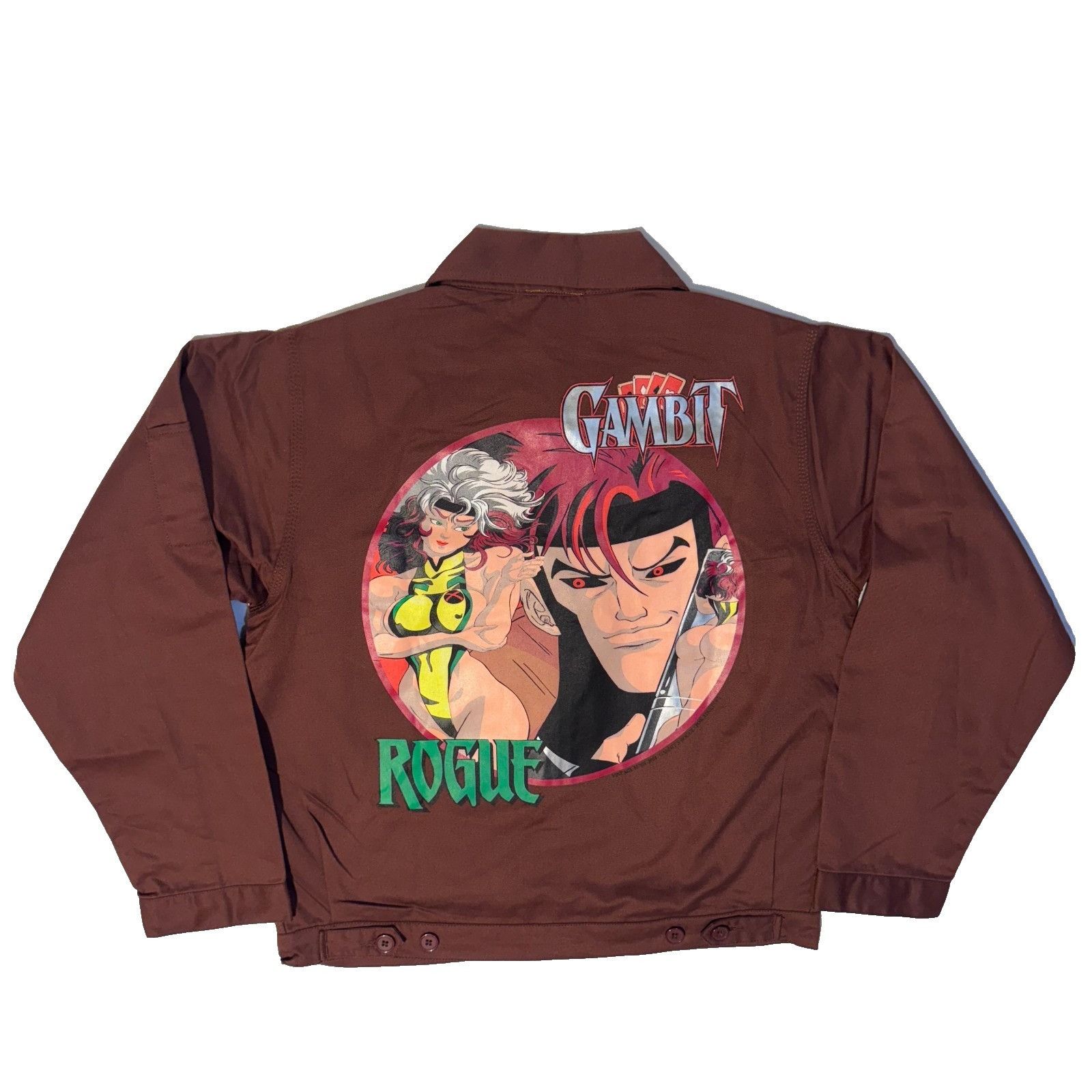 Other Vintage Rush Fox Kids Marvel X-Men Gambit & Rogue Brown Zip Size US M / EU 48-50 / 2 - 1 Thumbnail