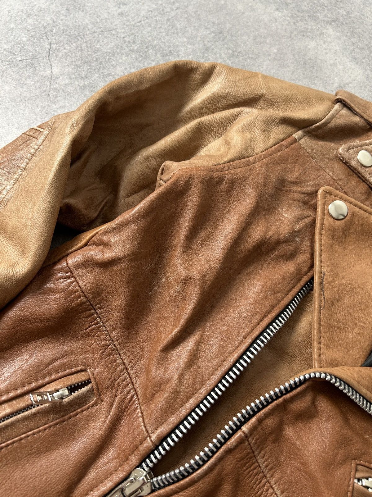 Pelechecoco Pelechecoco biker leather jacket womens Size S / US 4 / IT 40 - 6 Thumbnail