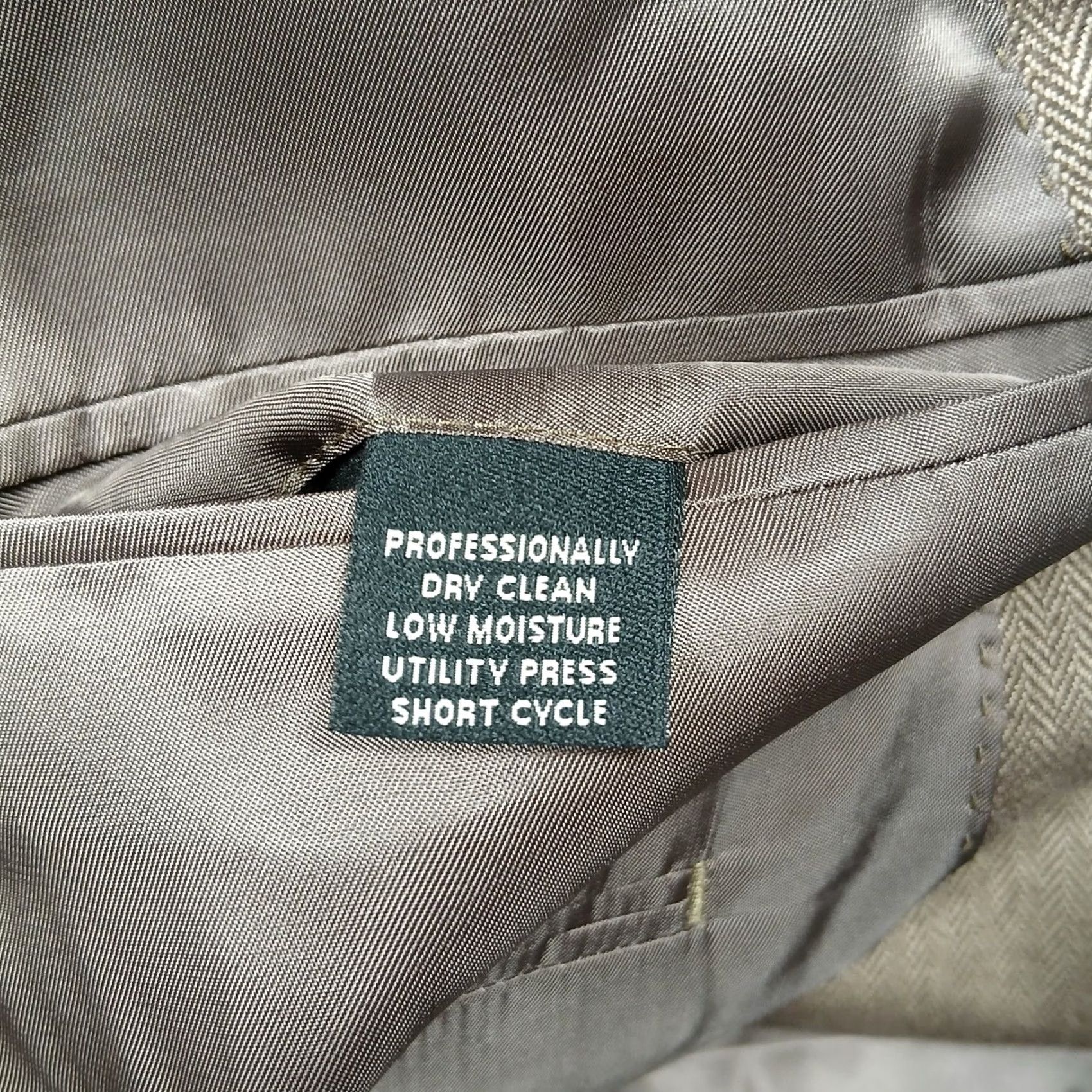 Jos. A. Bank Jos A Bank Signature Collection Blazer Men 48L Brown Silk Camelhair Herringbone Two-Button Notch Lapel Jacket Size 48R - 6 Thumbnail