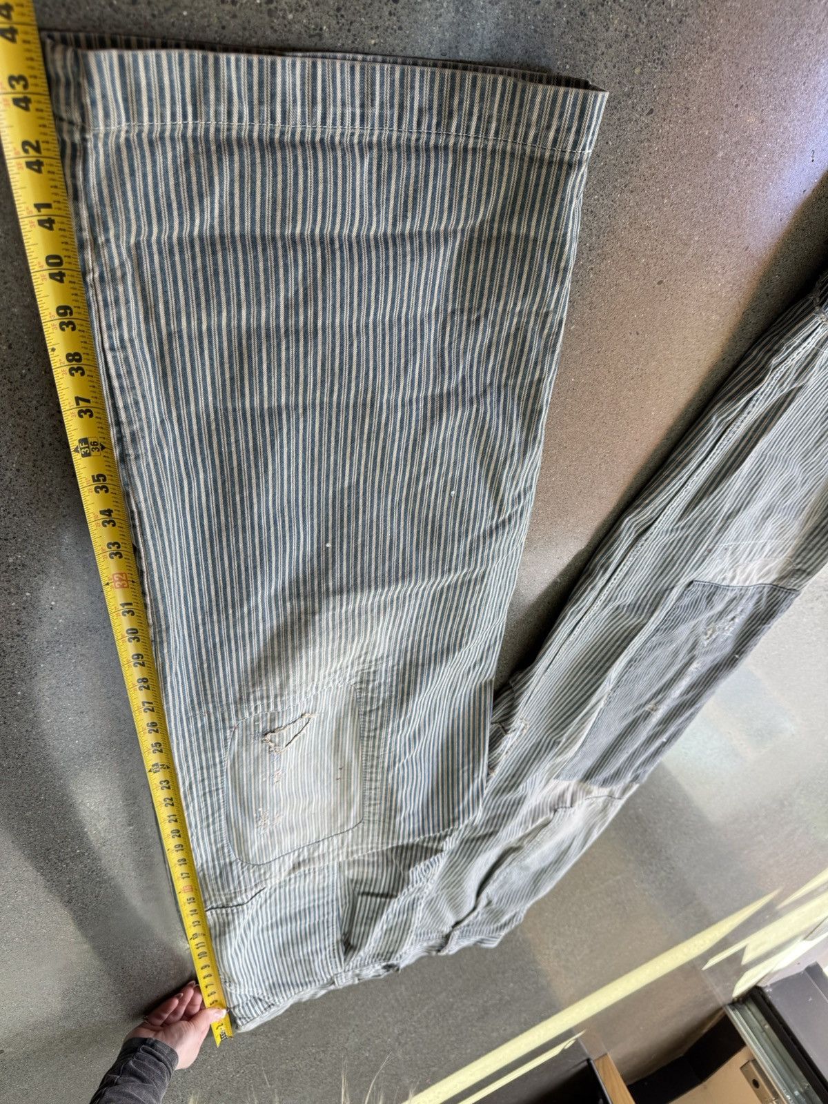 Kapital KAPITAL Hickoree distressed herringbone pants Size US 31 - 9 Thumbnail