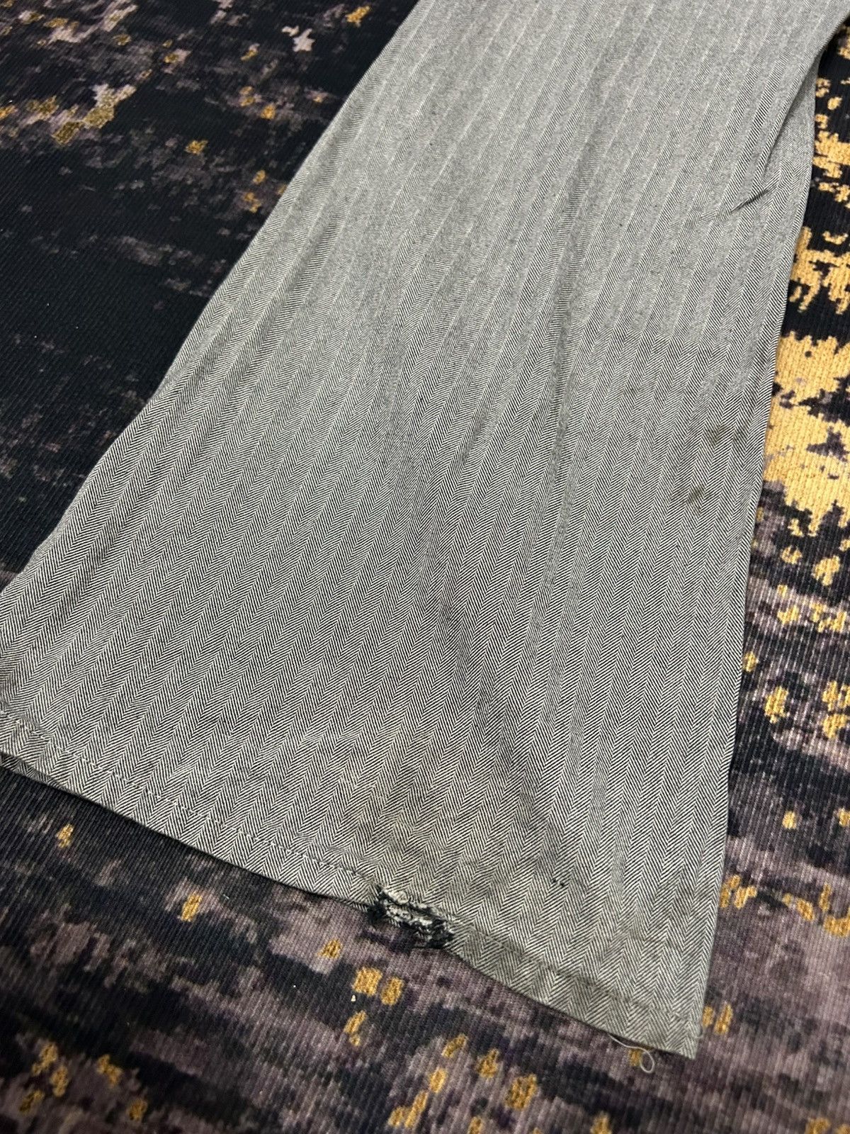 Tornado Mart Japanese Brand Blutenblatt Cross Button Flare Pants Size US 32 / EU 48 - 12 Thumbnail