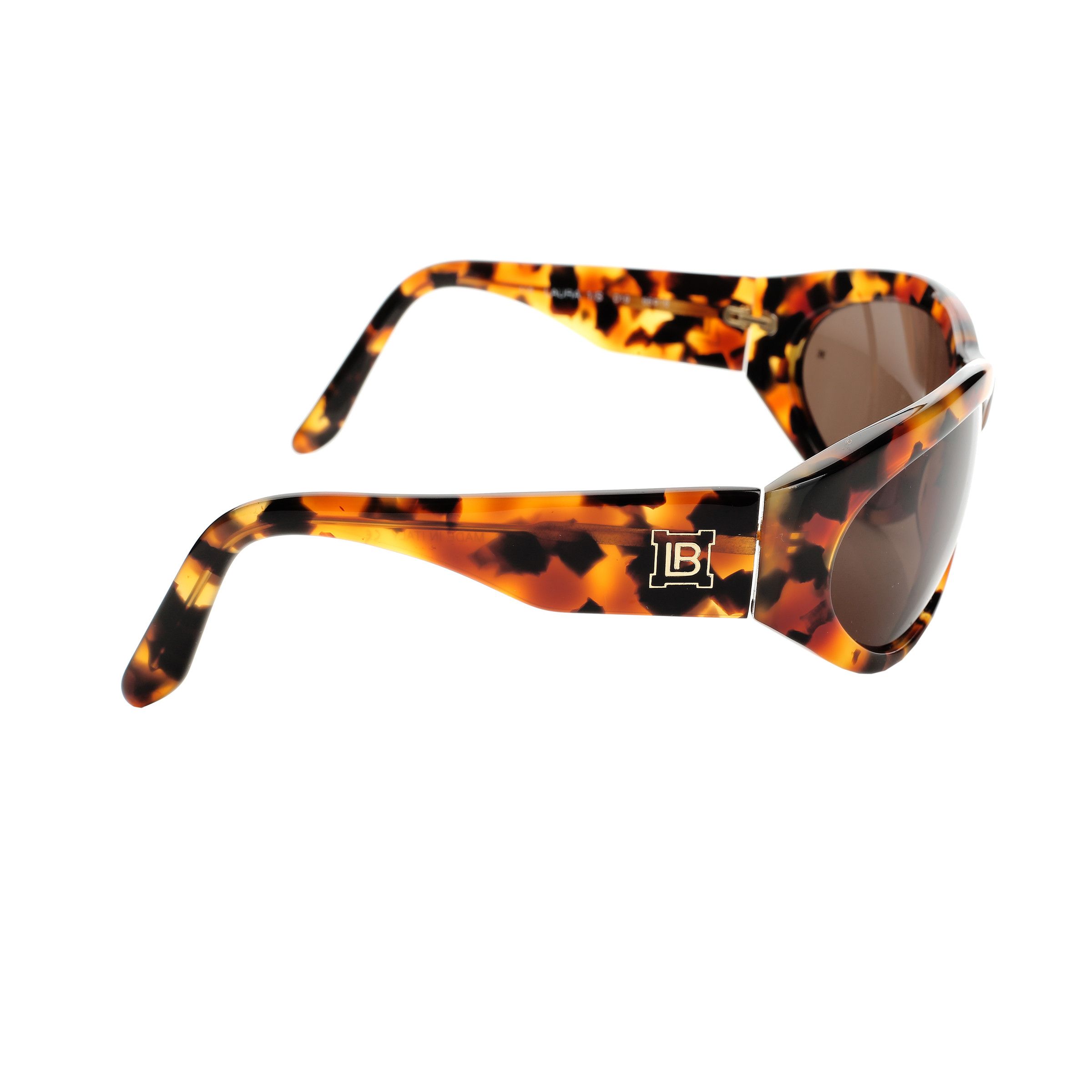 Laura Biagiotti Laura Biagiotti 90s Cheetah Oversized Sunglasses Size ONE SIZE - 3 Thumbnail