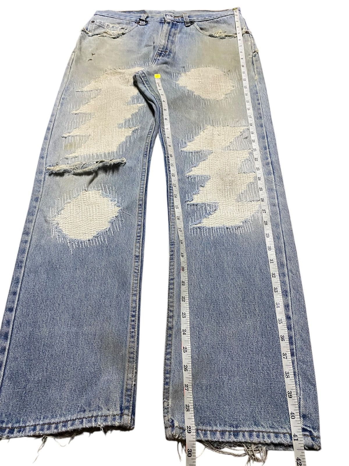 Levi's Levis 505 Distressed Jean Size US 32 / EU 48 - 14 Thumbnail