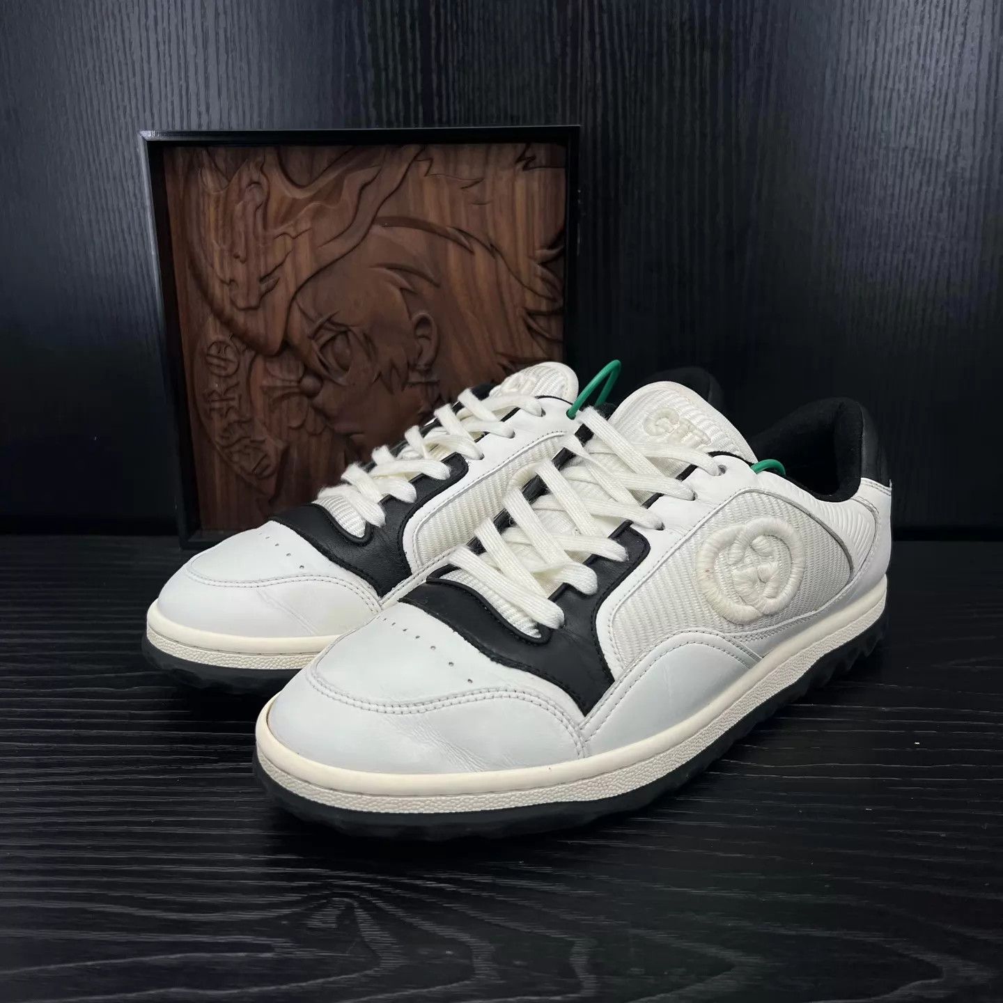 Gucci Gucci Mac80 Black & White Sneaker US 6.5 / EU 40.5 Size US 7.5 / EU 40-41 - 1 Thumbnail