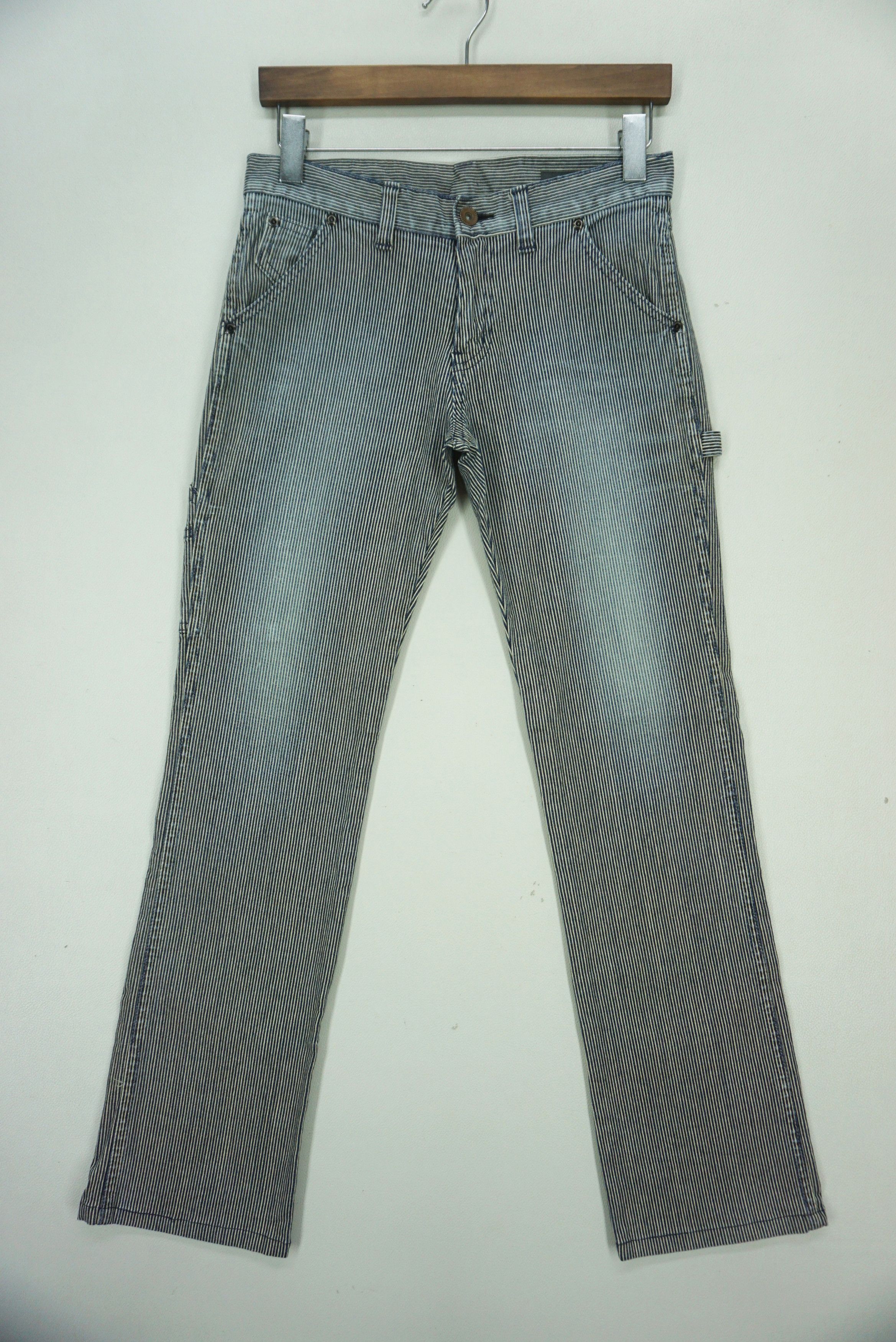 Japanese Brand Betty Smith Jeans fit W29xL29 Low Rise Bootcut Hickory Denim Size 26" / US 2 / IT 38 - 1 Thumbnail