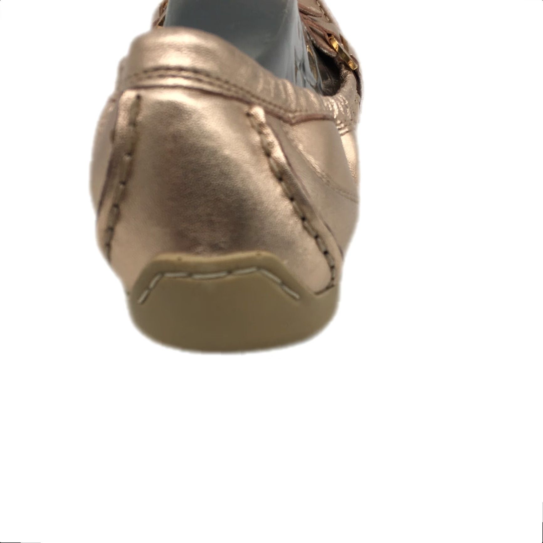 Rockport Rockport Womens Slip-On Flats Demisa Enamel Keeper V73351 Pale Rose Metallic Size 9.5 Casual Size US 9.5 / IT 39.5 - 4 Thumbnail