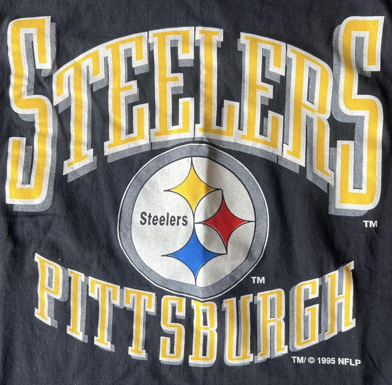 Logo Athletic × Vintage Pittsburgh Steelers T Shirt Size Medium Size US M / EU 48-50 / 2 - 2 Thumbnail