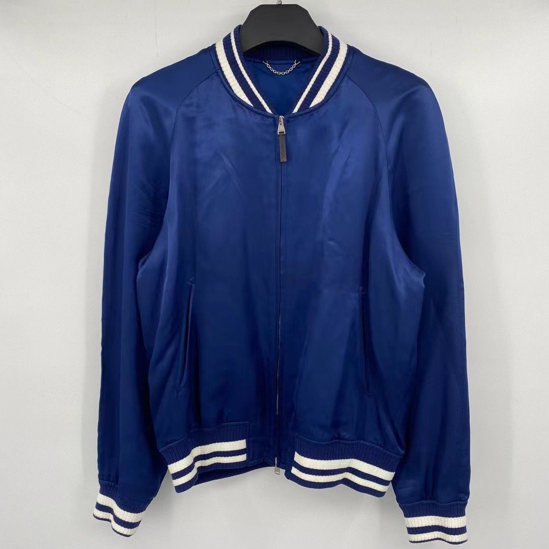 Louis Vuitton Louis Vuitton lv silk jacket with a cursive back jacket Nex Size US L / EU 52-54 / 3 - 2 Thumbnail