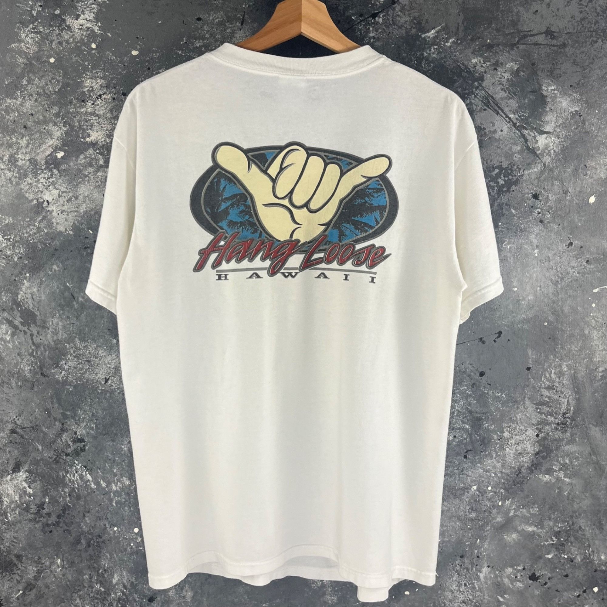 Vintage Vintage Y2K Hang Loose shirt Size US L / EU 52-54 / 3 - 1 Thumbnail