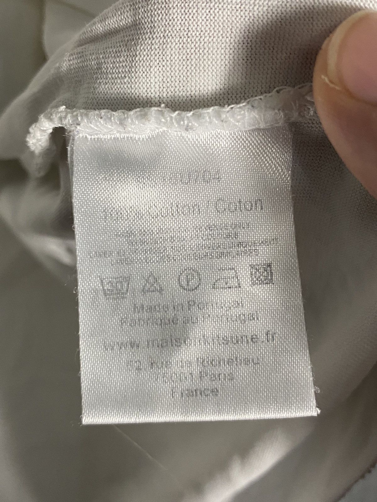 Japanese Brand × Maison Kitsune Vintage Maison Kitsune Logo T-shirt Japanese Size US L / EU 52-54 / 3 - 3 Thumbnail