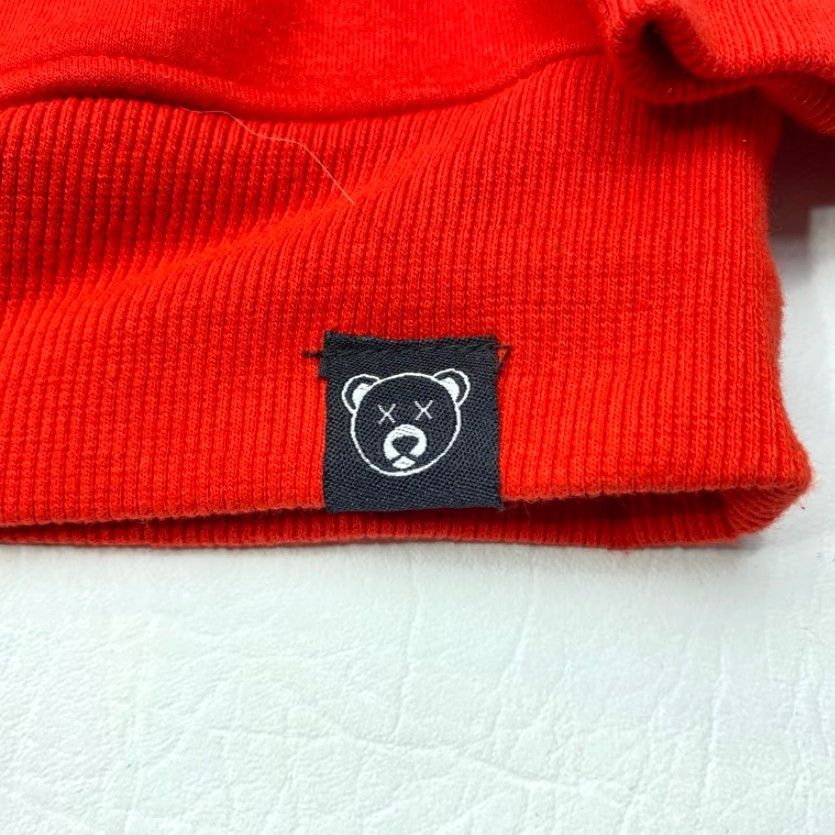 Vintage Civilized Sweatshirt Mens XL Red Embroidered Kapernick #7 Bear Crewneck EUC Size US XL / EU 56 / 4 - 5 Thumbnail