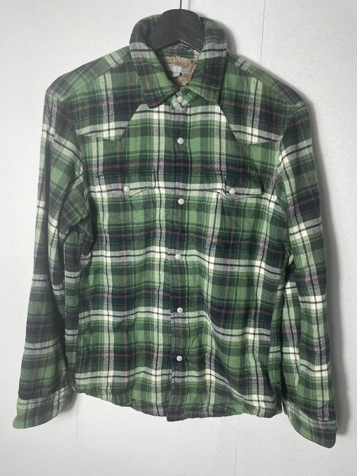 Japanese Brand × Uniqlo Uniqlo Flanel Fleece Inside Size US S / EU 44-46 / 1 - 1 Thumbnail