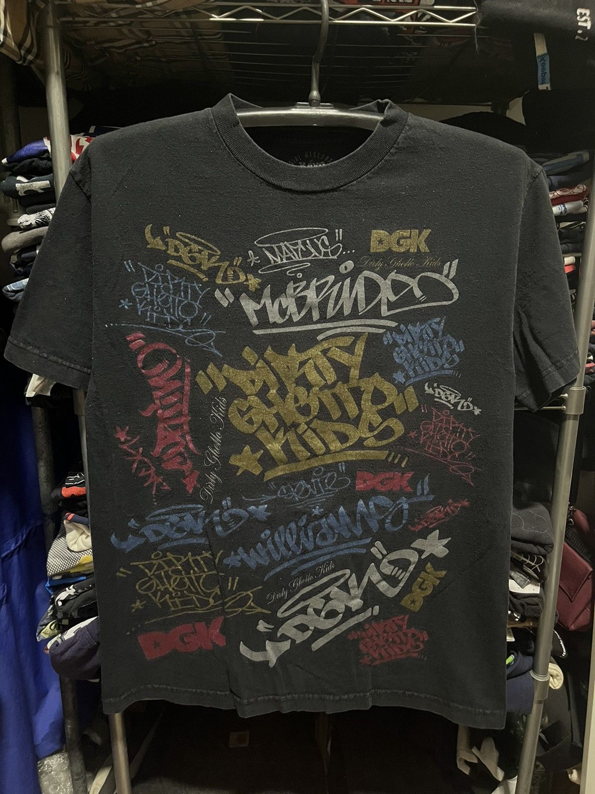 DGK DGK Skateboard Stevie Williams Graffiti Tag Tee Size US M / EU 48-50 / 2 - 1 Thumbnail