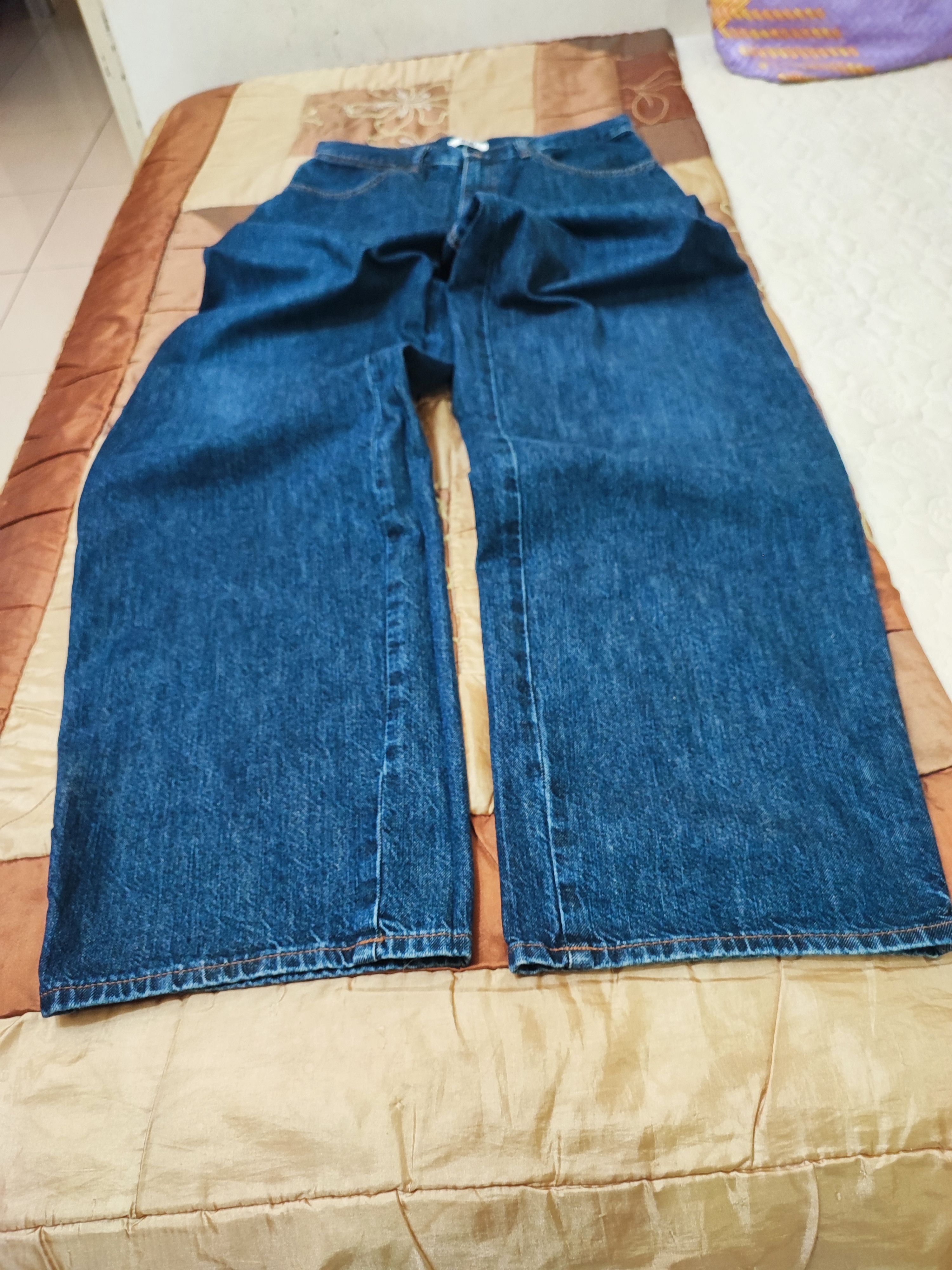Christophe Lemaire Uniqlo Lemaire Baggy Wide Leg Denim Jeans Size US 32 / EU 48 - 7 Thumbnail