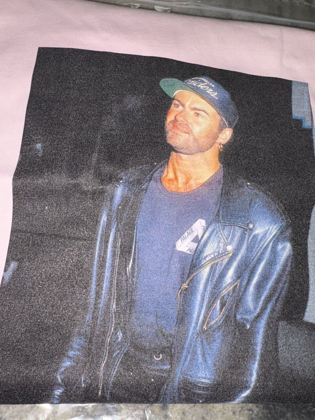 Palace Palace George Michael T-Shirt Pink Size US L / EU 52-54 / 3 - 2 Thumbnail