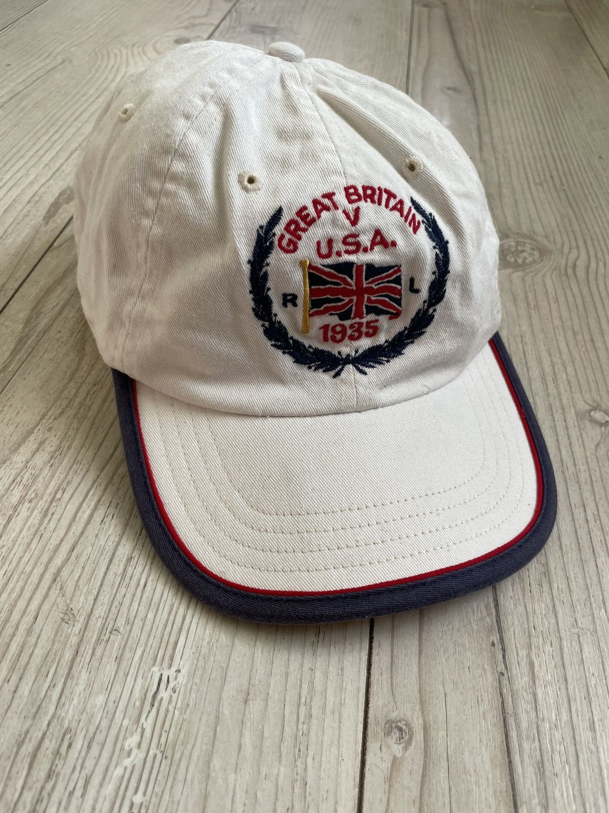 Polo Ralph Lauren × Vintage Polo Ralph Lauren Great Britain V USA world Championships Size ONE SIZE - 2 Thumbnail