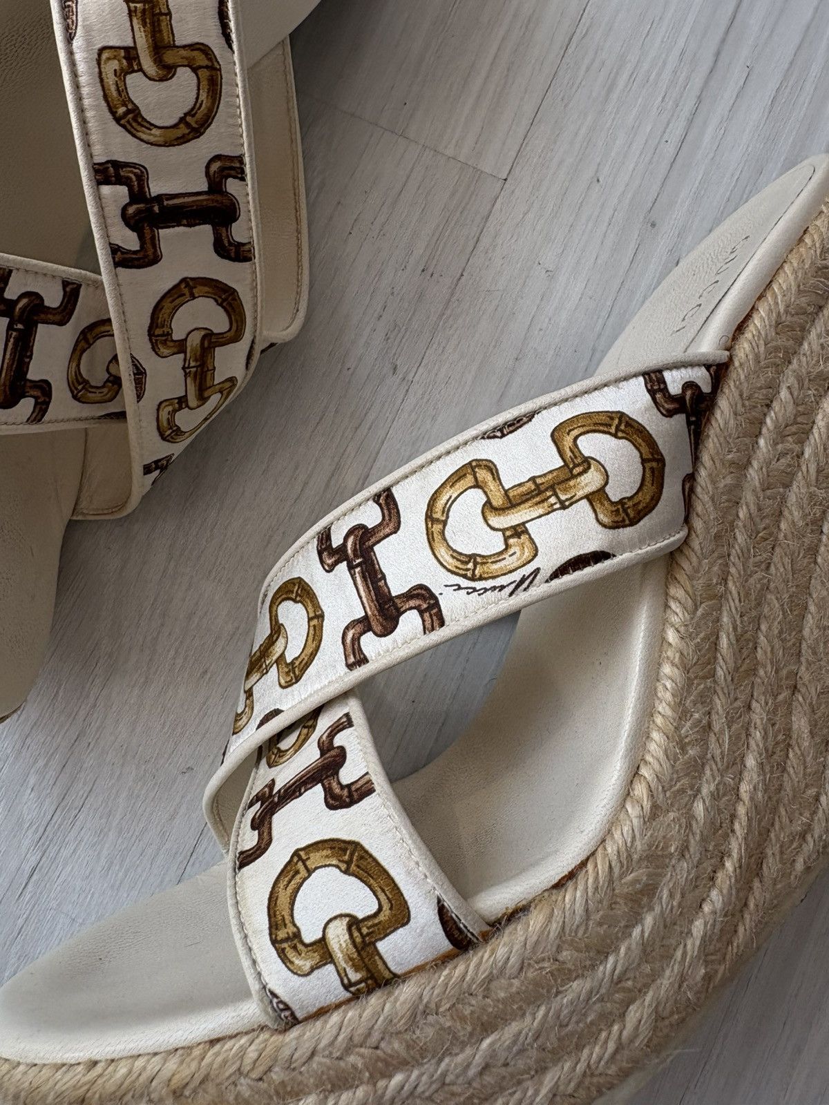 Gucci Gucci cloth sandals Size US 6.5 / IT 36.5 - 12 Thumbnail