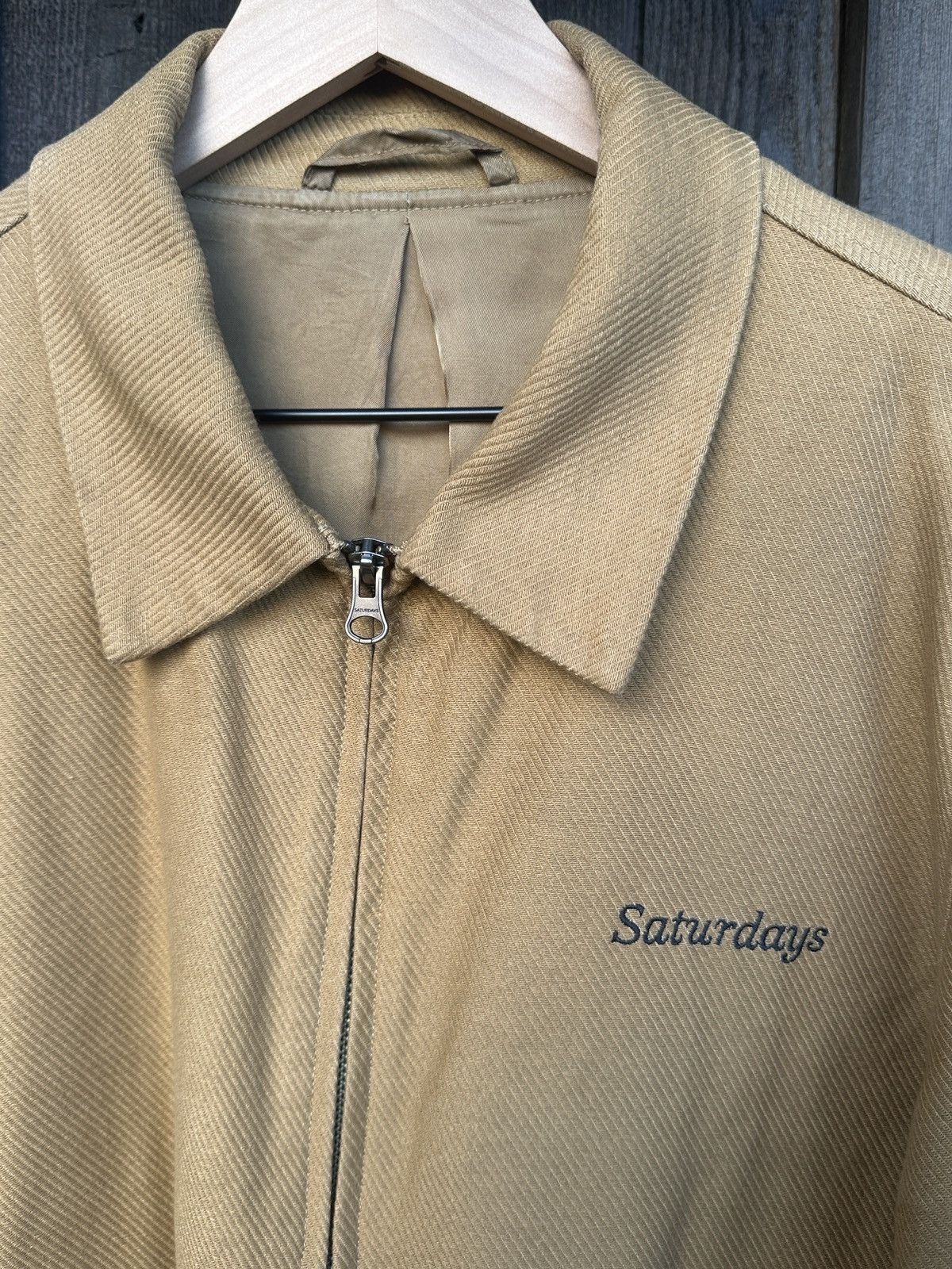Saturdays NYC Saturdays NYC Zip Jacket — Camel Twill (M) Size US M / EU 48-50 / 2 - 2 Thumbnail