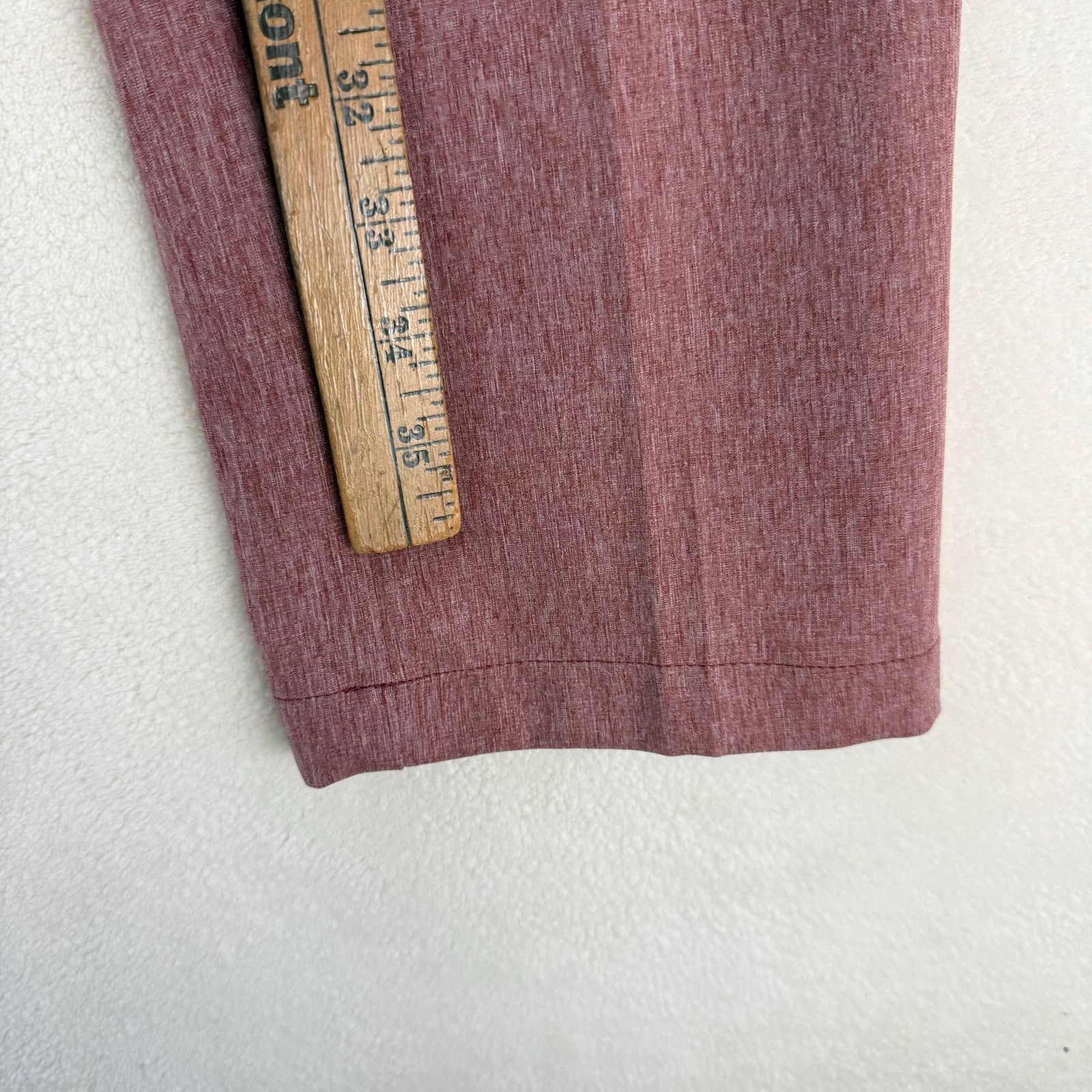 Walter Steiger WALTER HAGEN MEN'S 32X30 NEW MAROON PERFECT 11 GOLF PANTS Size US 32 / EU 48 - 6 Thumbnail