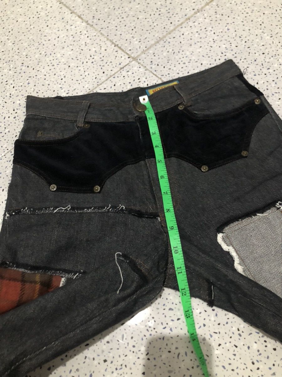 Japanese Brand × Le Grande Bleu (L.G.B.) Y2K💥 Betty’s Blue Shinji Abe Patchwork Denim Size US 28 / EU 44 - 14 Thumbnail